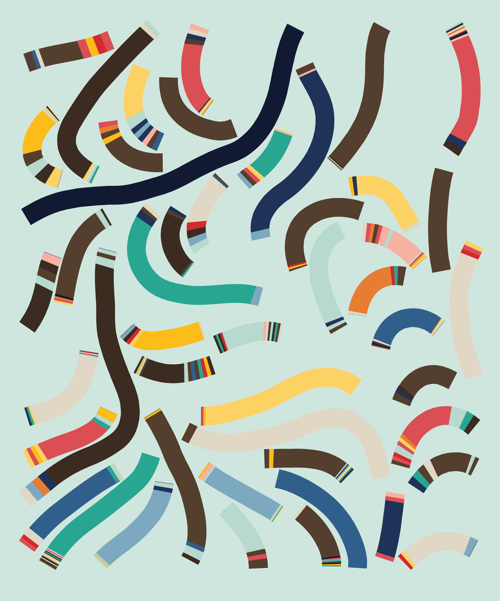 Art Blocks - Art Blocks v2 - Fidenza #274 - NFT # 78000274