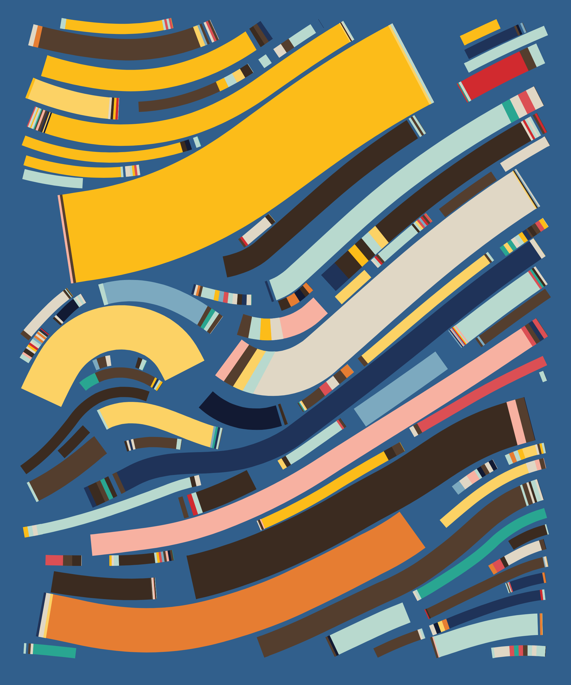 Art Blocks - Art Blocks v2 - Fidenza #279 - NFT # 78000279