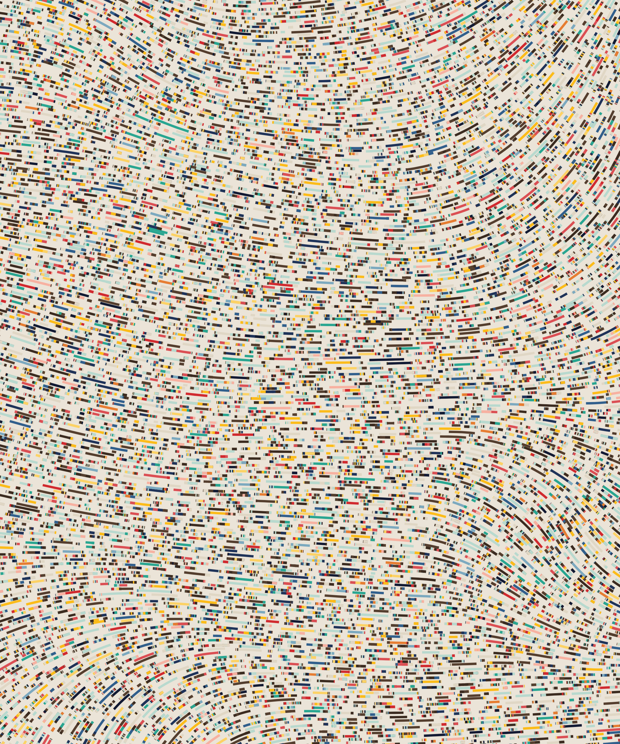 Art Blocks - Art Blocks v2 - Fidenza #280 - NFT # 78000280