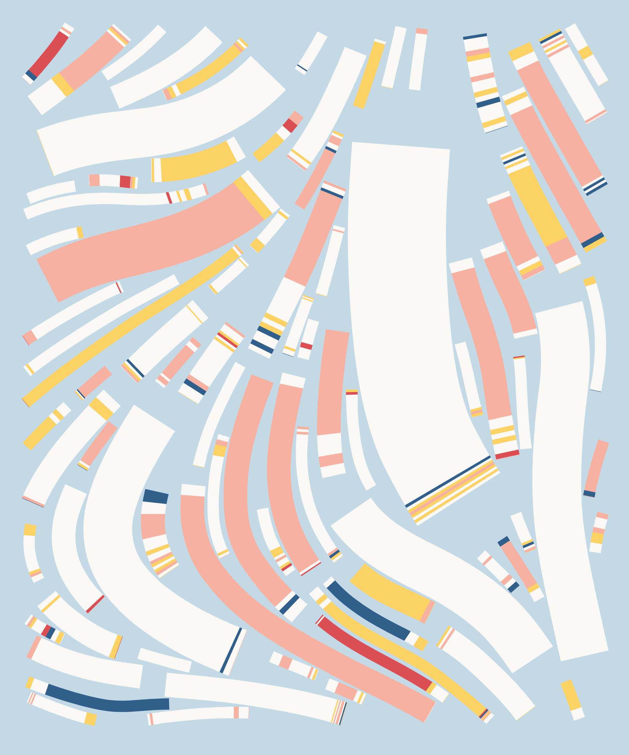 Art Blocks - Art Blocks v2 - Fidenza #282 - NFT # 78000282