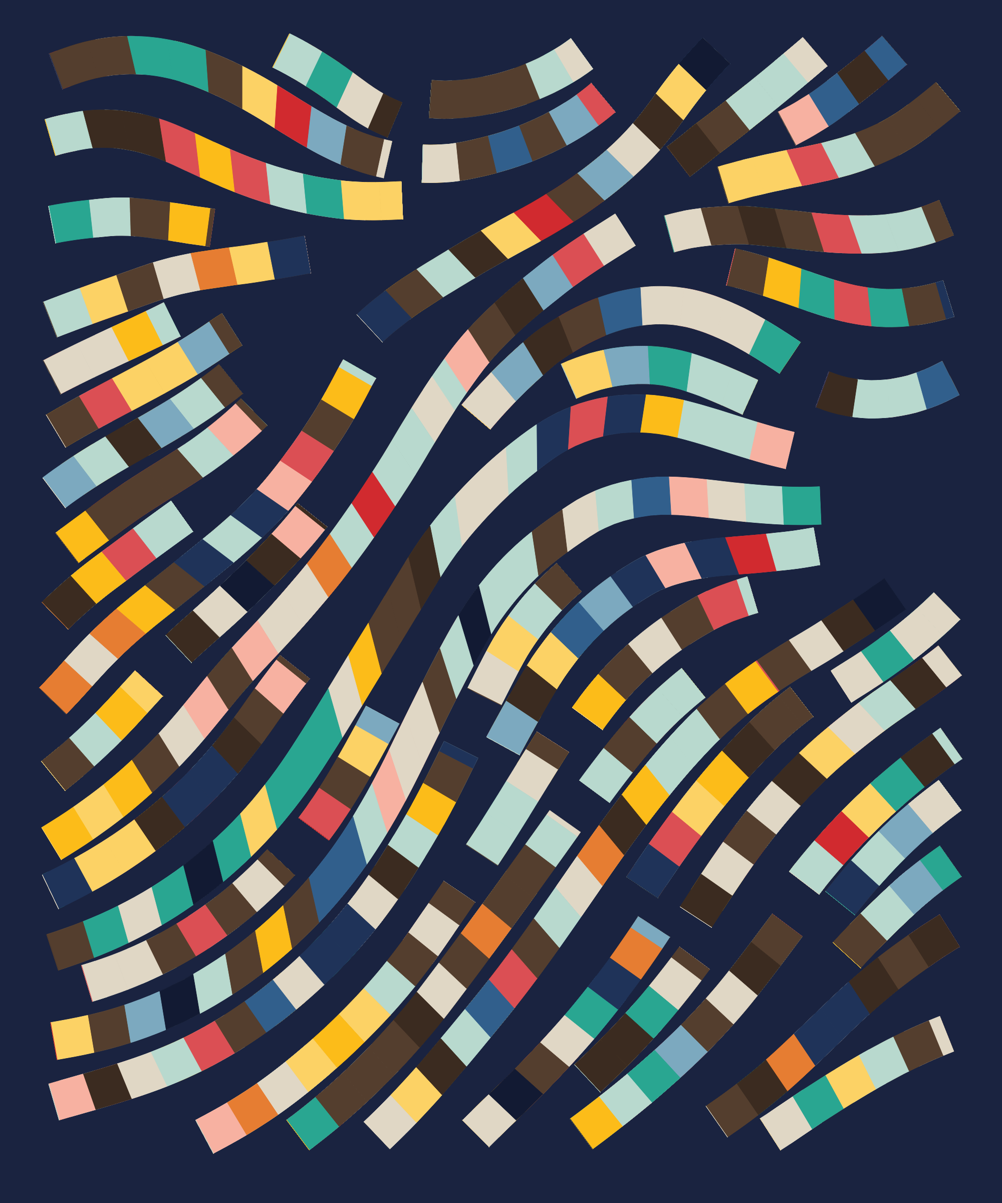 Art Blocks - Art Blocks v2 - Fidenza #287 - NFT # 78000287