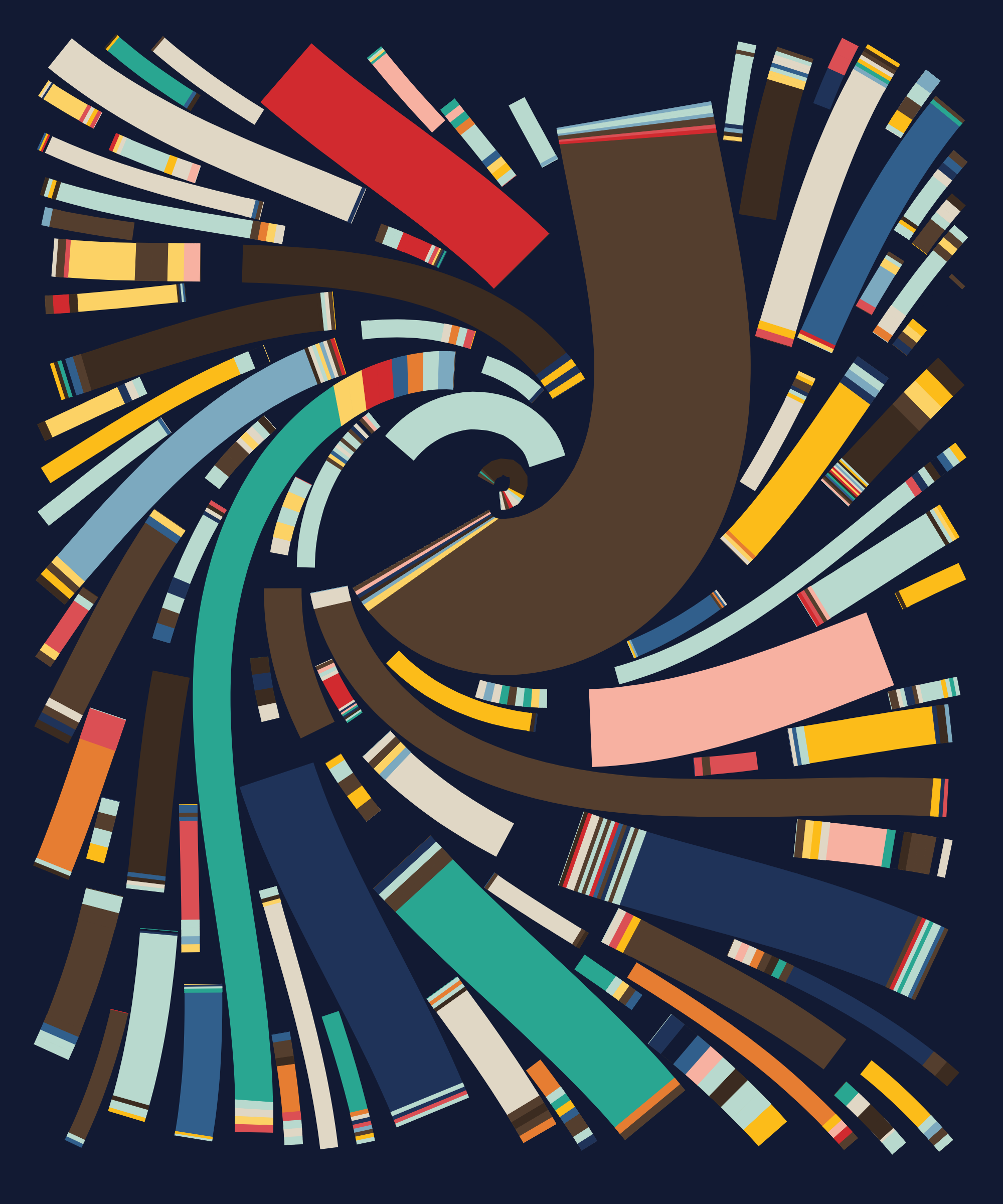 Art Blocks - Art Blocks v2 - Fidenza #298 - NFT # 78000298