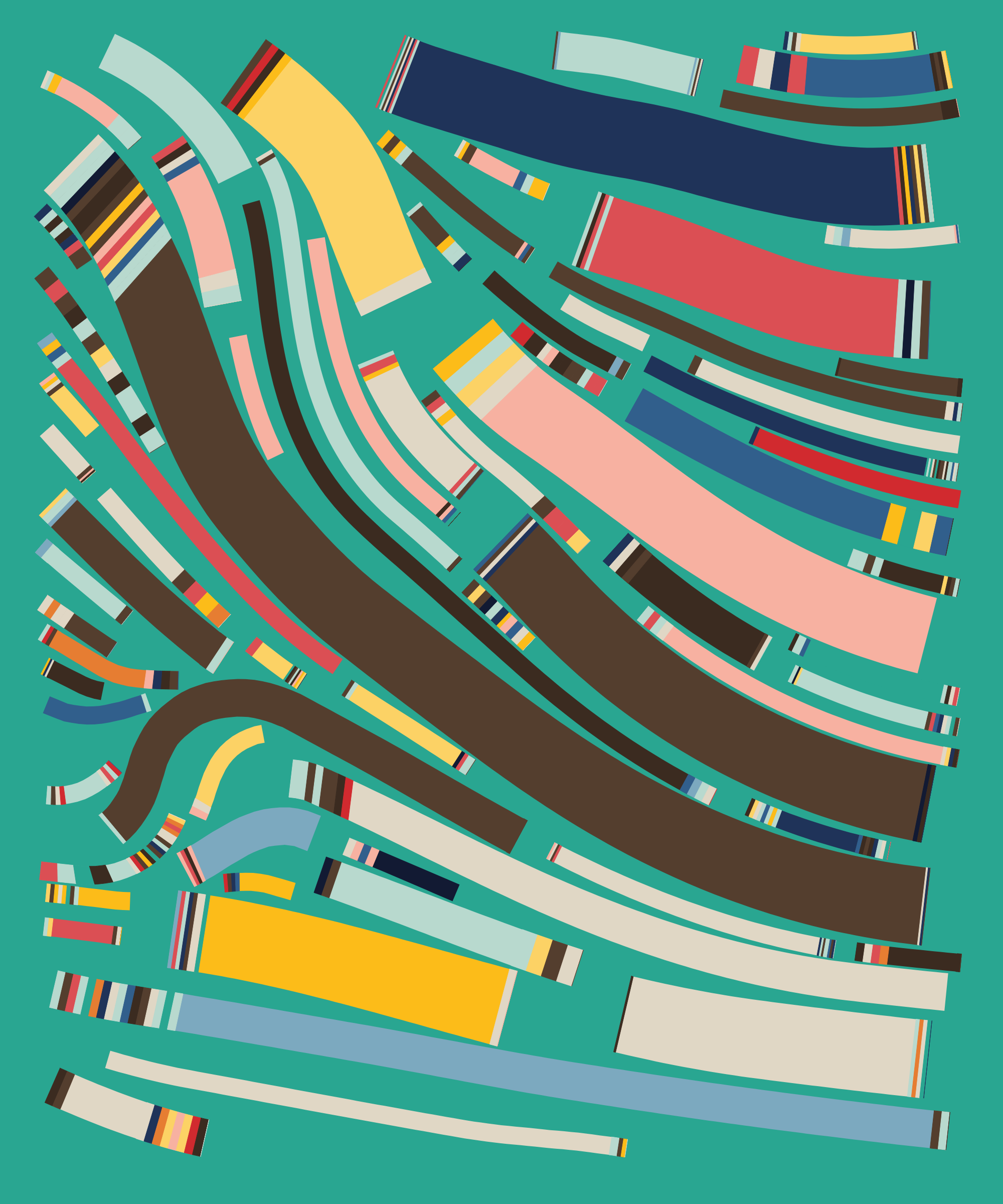 Art Blocks - Art Blocks v2 - Fidenza #299 - NFT # 78000299