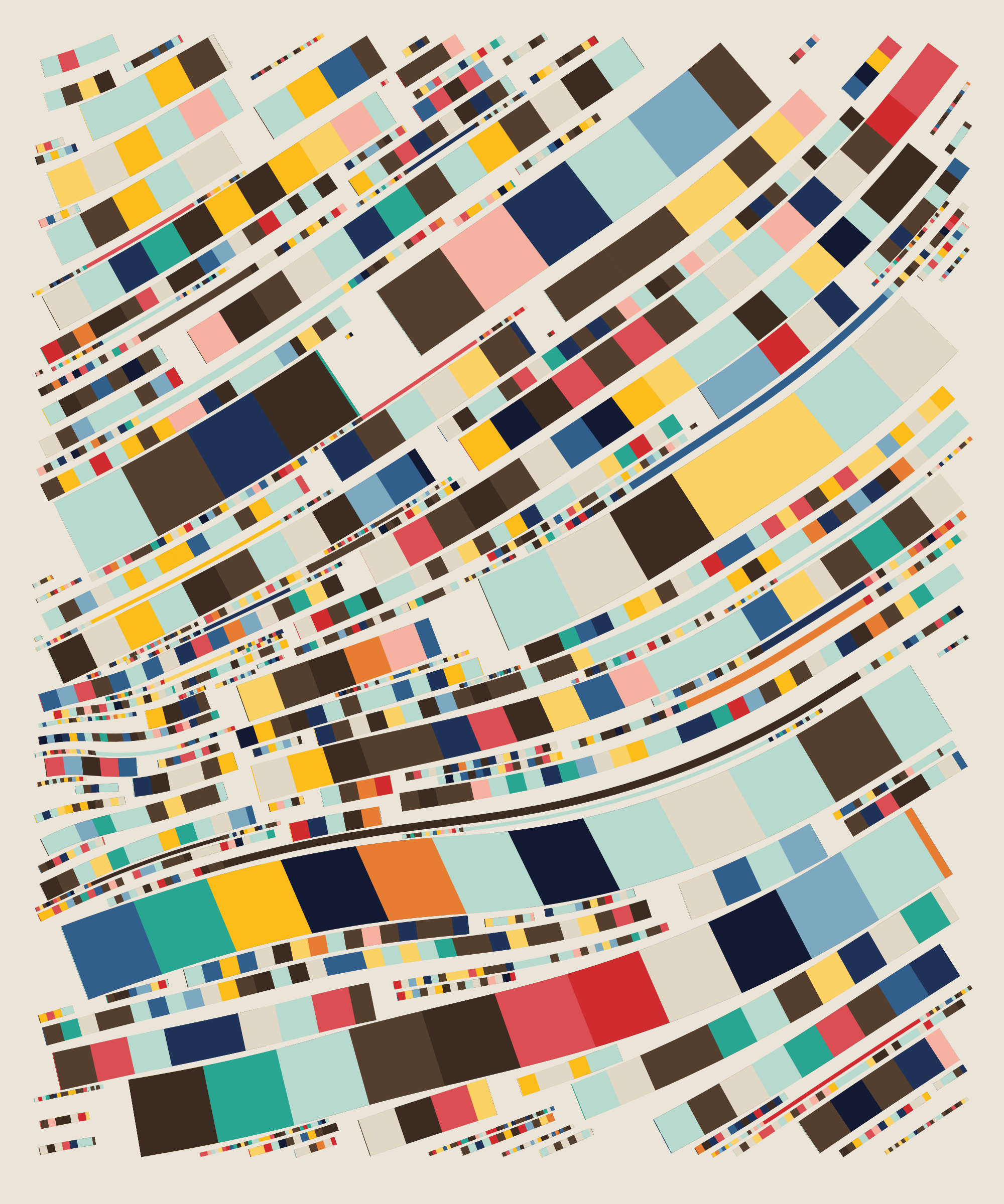 Art Blocks - Art Blocks v2 - Fidenza #319 - NFT # 78000319