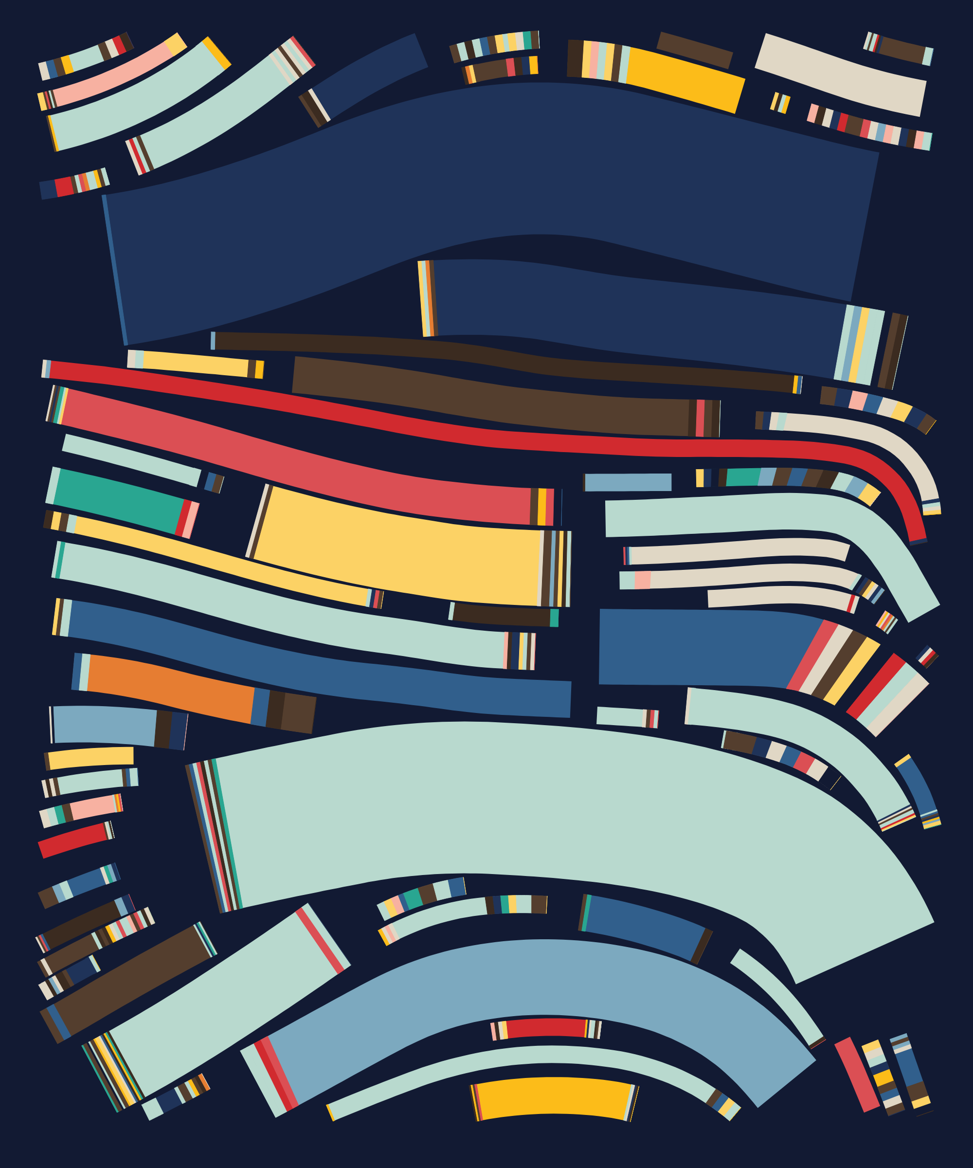 Art Blocks - Art Blocks v2 - Fidenza #329 - NFT # 78000329