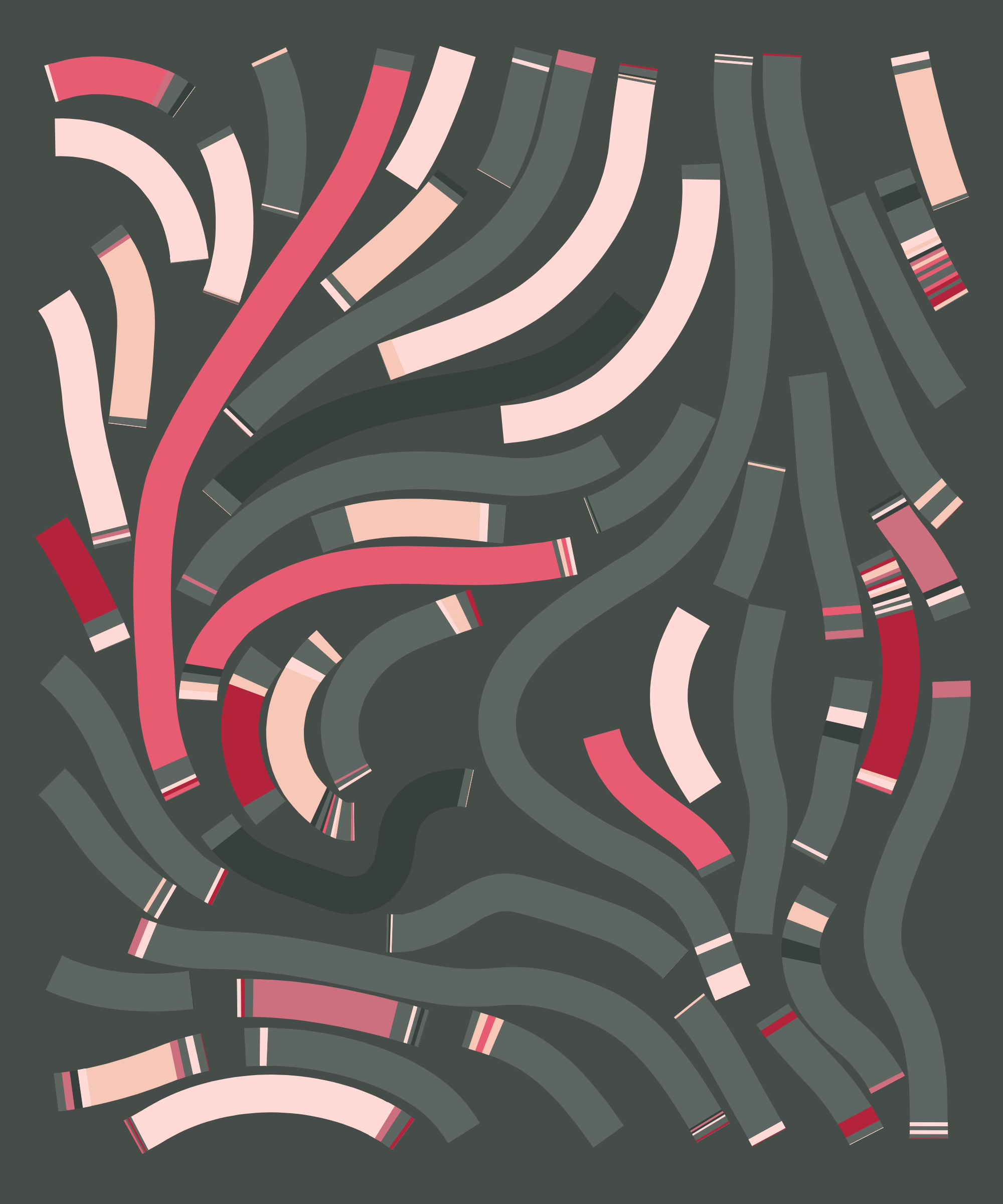 Art Blocks - Art Blocks v2 - Fidenza #330 - NFT # 78000330