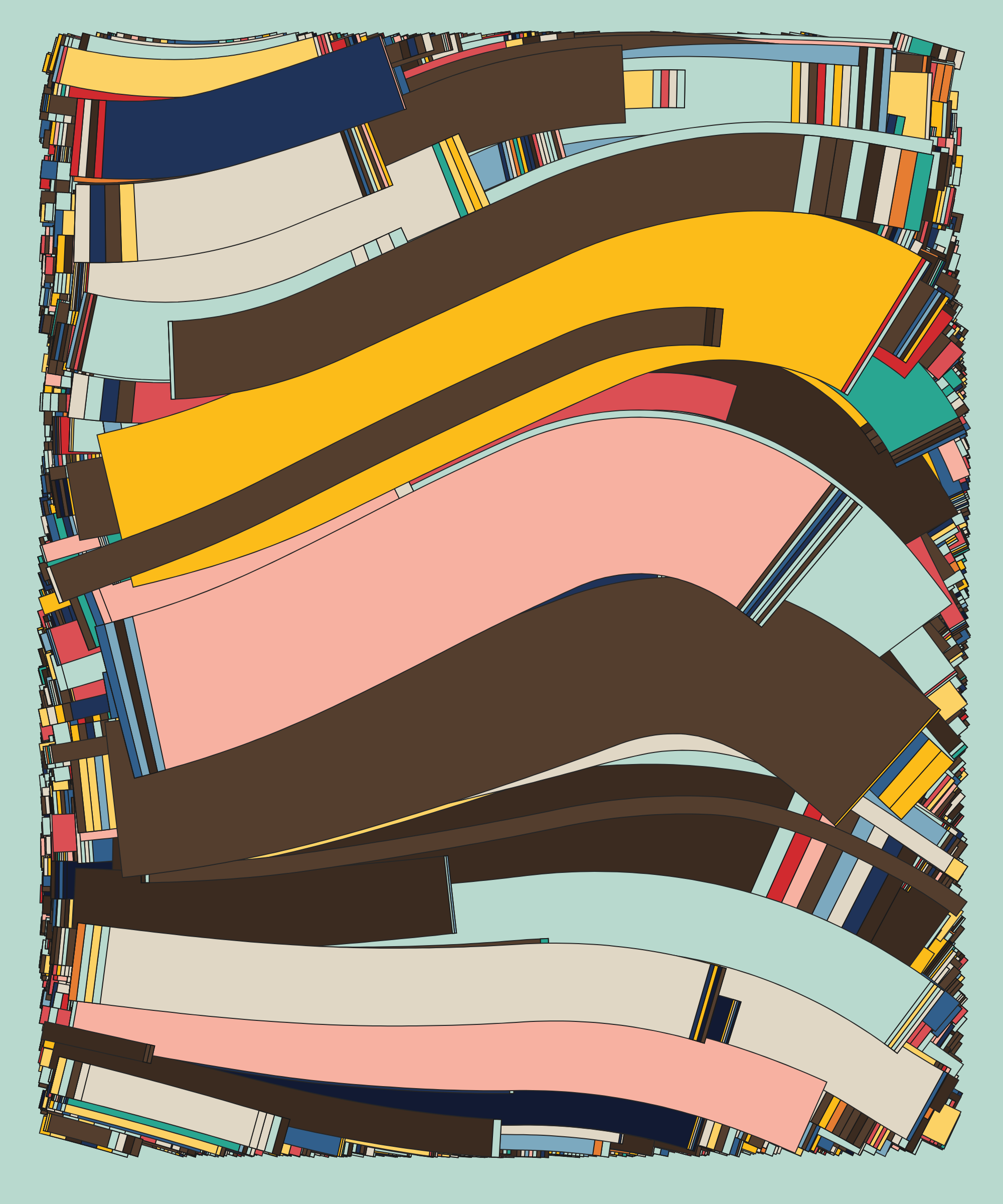 Art Blocks - Art Blocks v2 - Fidenza #338 - NFT # 78000338