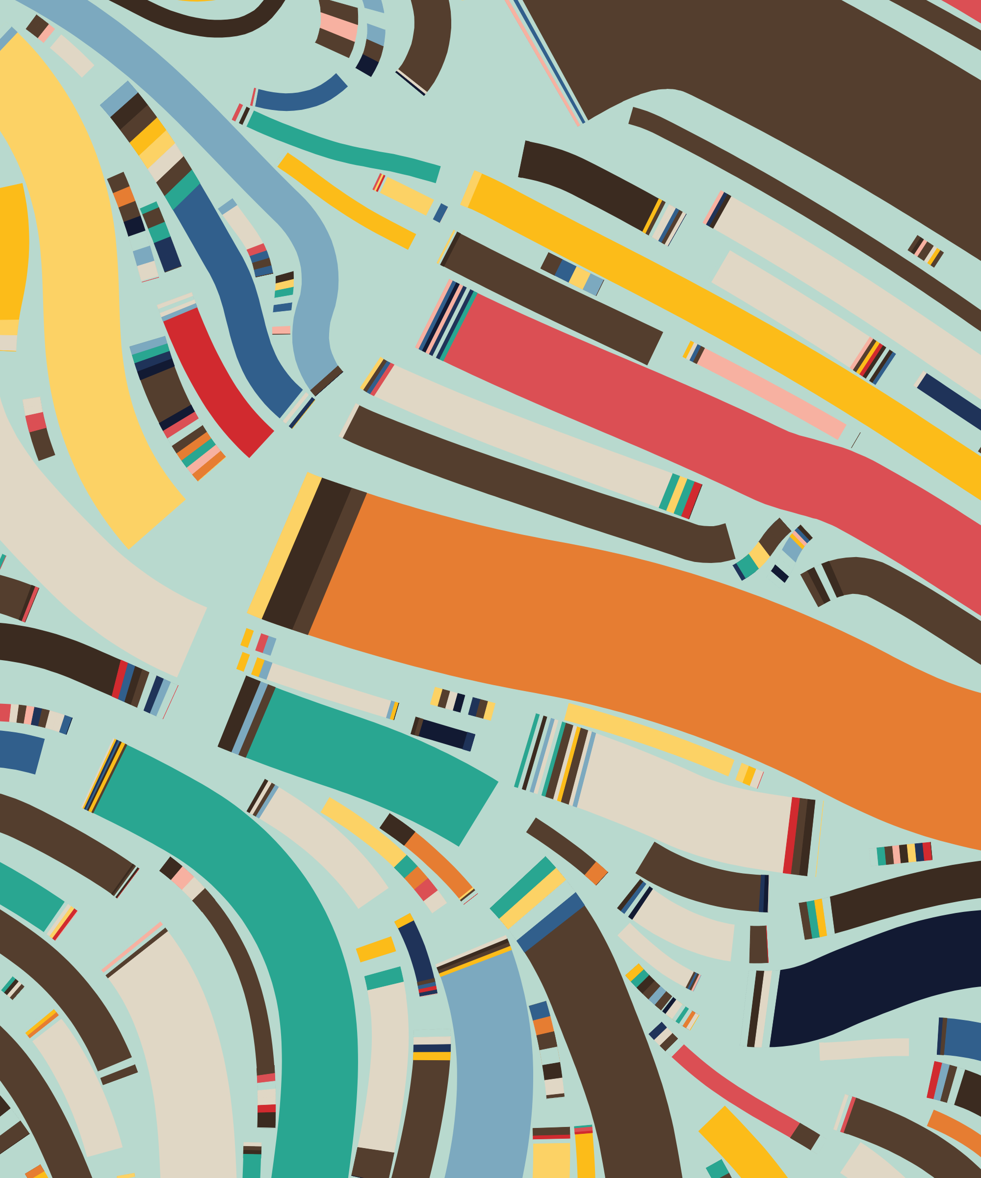 Art Blocks - Art Blocks v2 - Fidenza #340 - NFT # 78000340