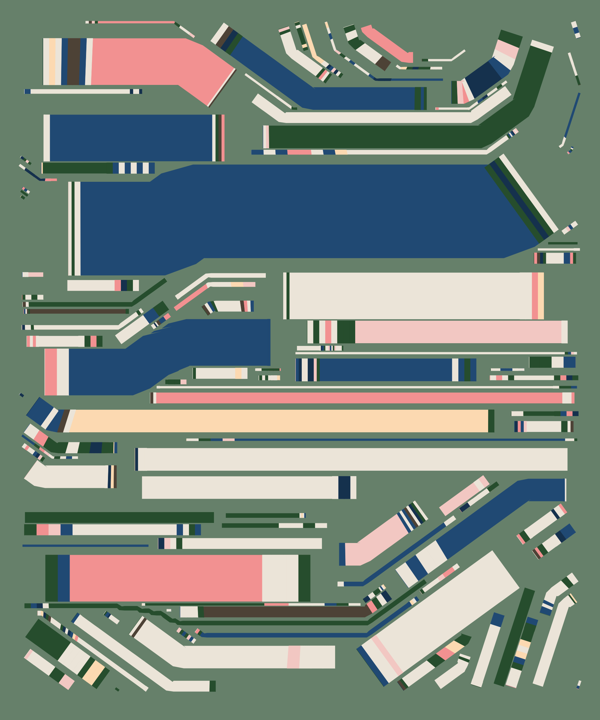 Art Blocks - Art Blocks v2 - Fidenza #342 - NFT # 78000342