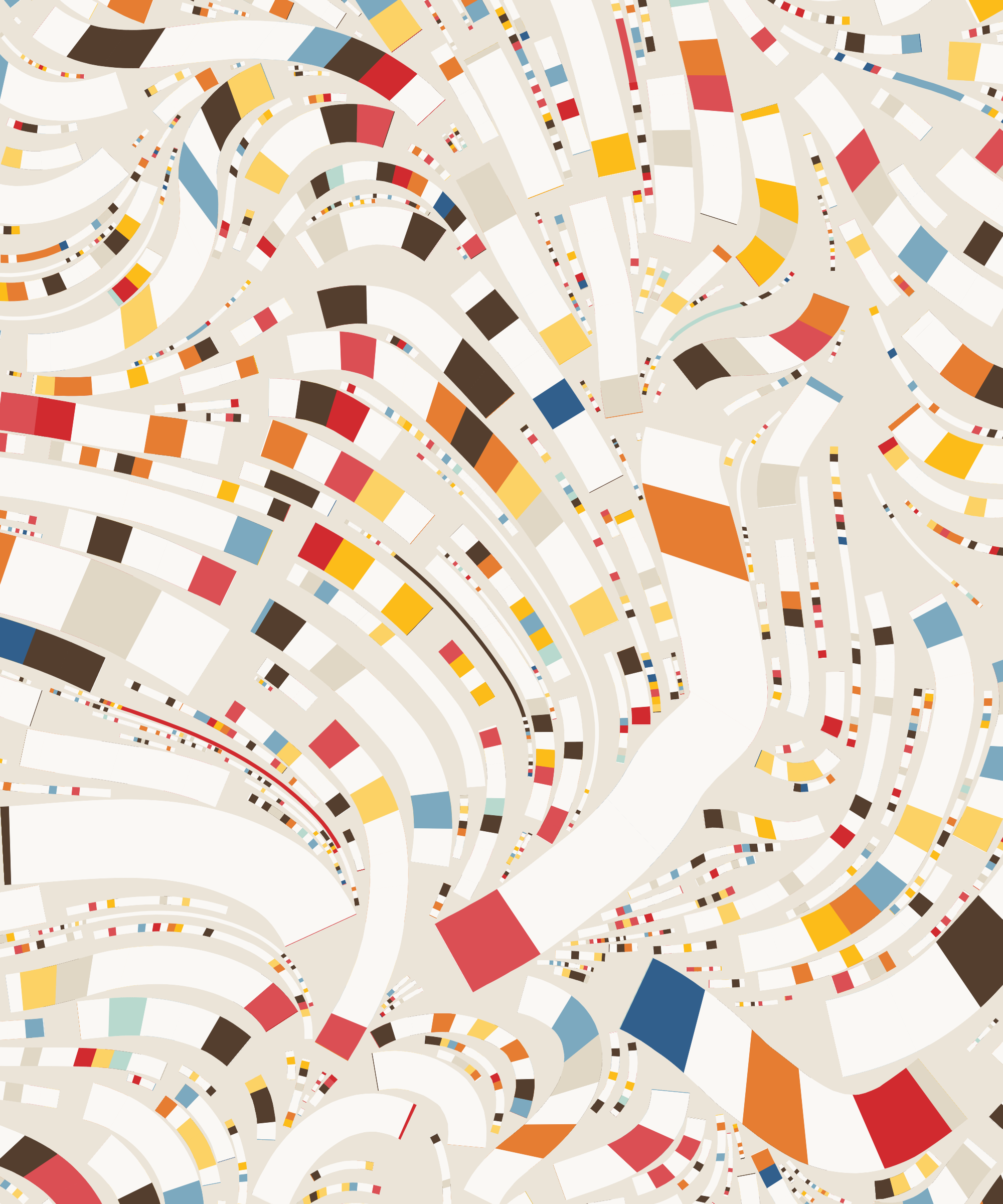 Art Blocks - Art Blocks v2 - Fidenza #355 - NFT # 78000355