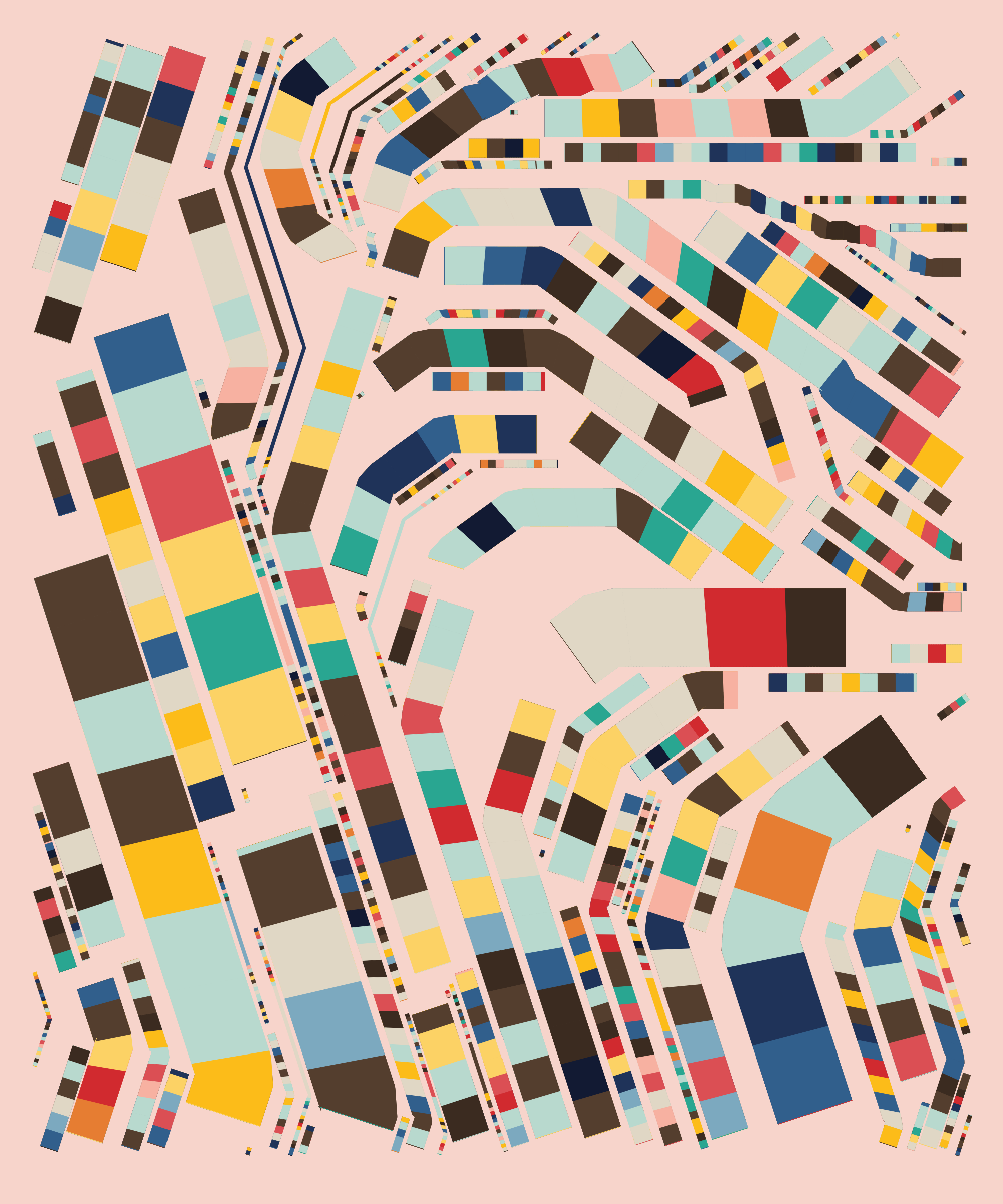 Art Blocks - Art Blocks v2 - Fidenza #362 - NFT # 78000362