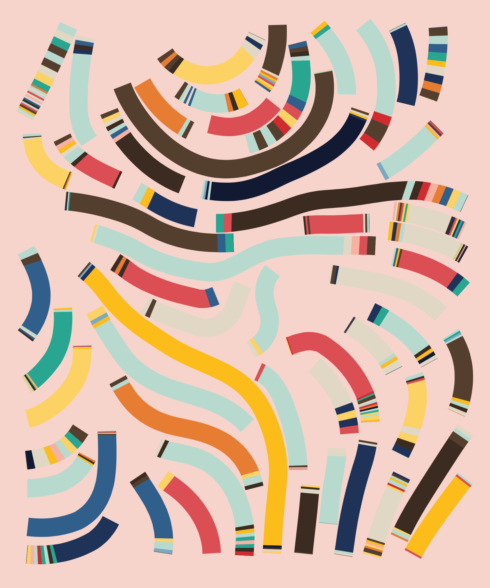 Art Blocks - Art Blocks v2 - Fidenza #363 - NFT # 78000363