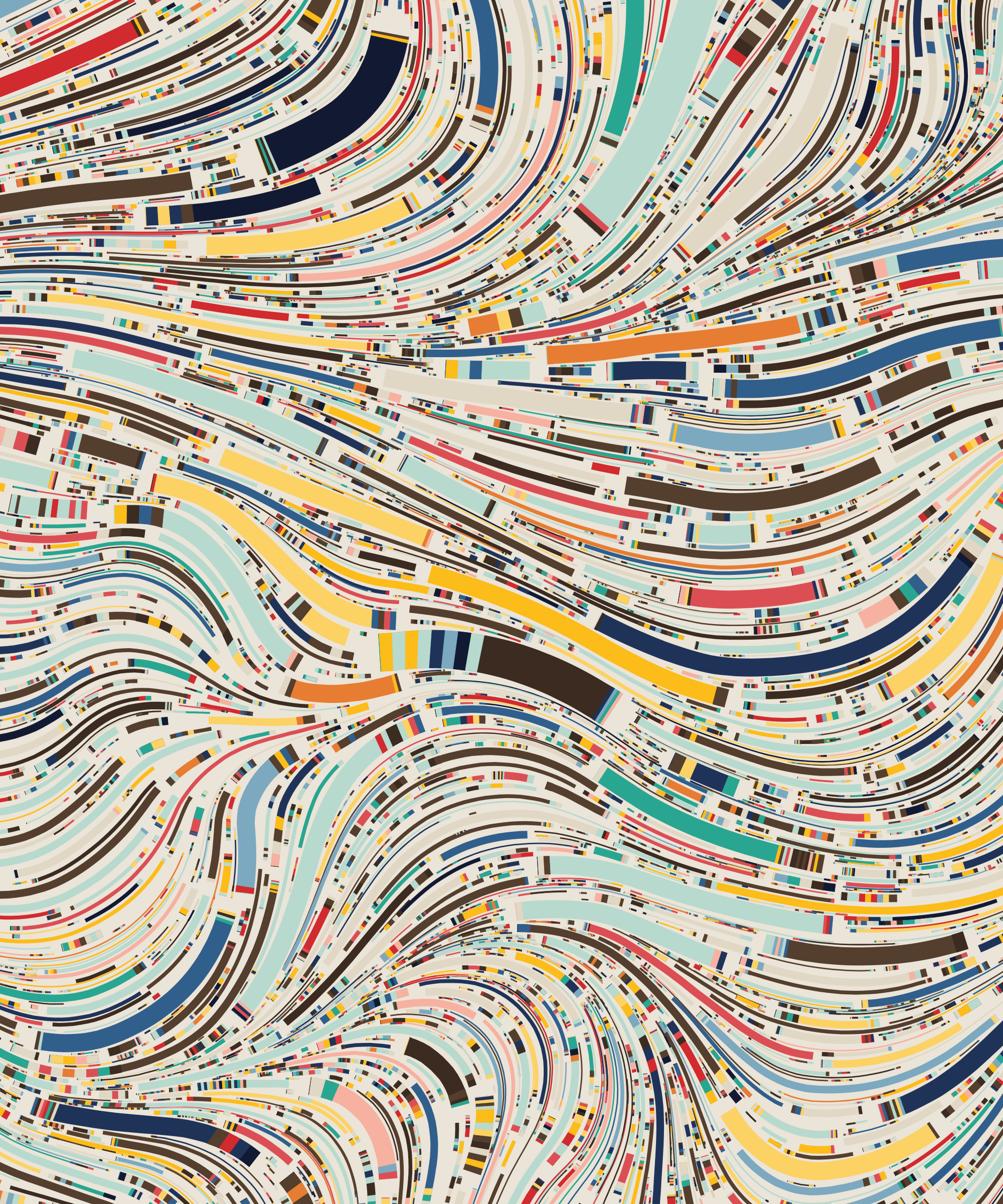 Art Blocks - Art Blocks v2 - Fidenza #365 - NFT # 78000365