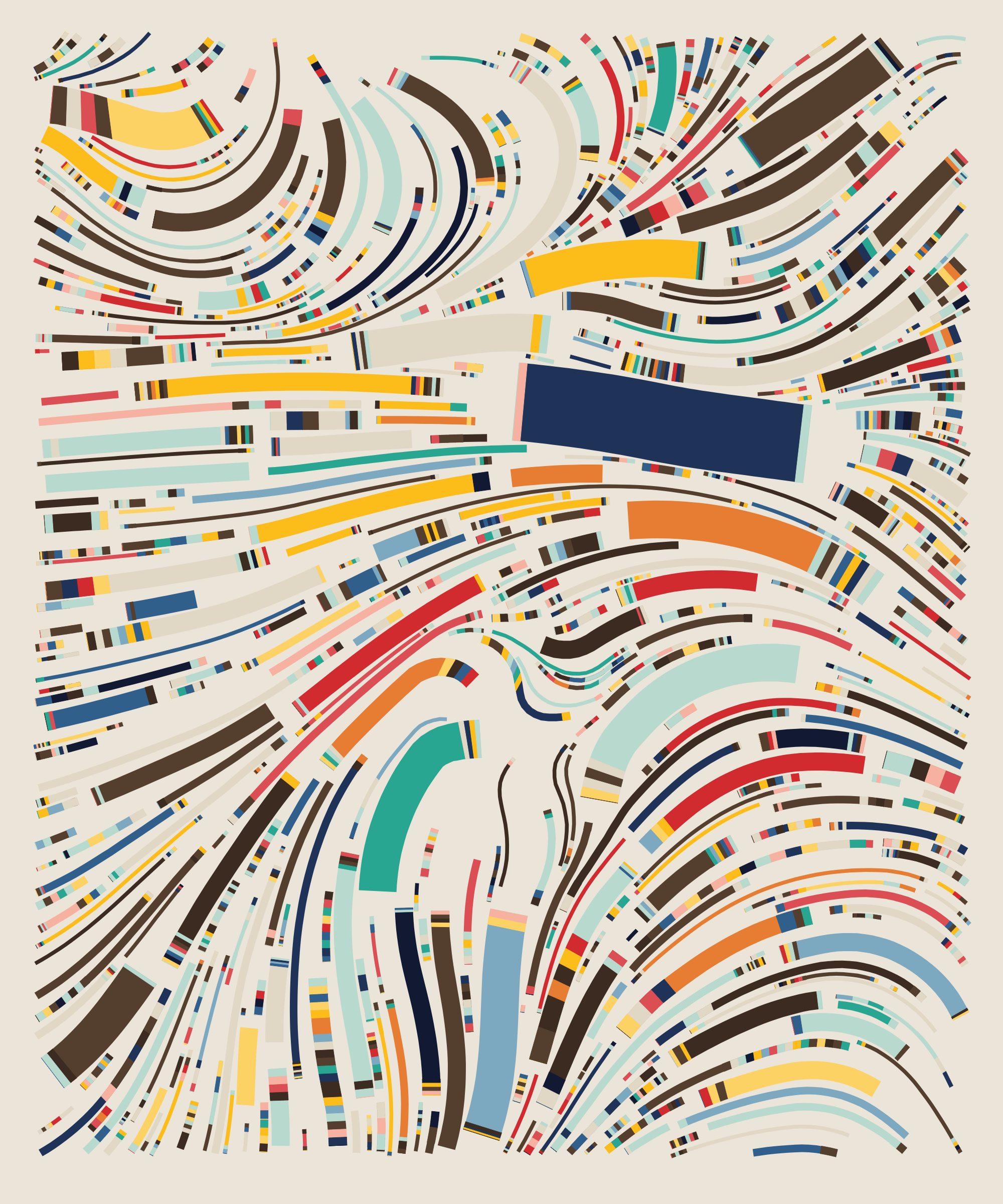 Art Blocks - Art Blocks v2 - Fidenza #374 - NFT # 78000374