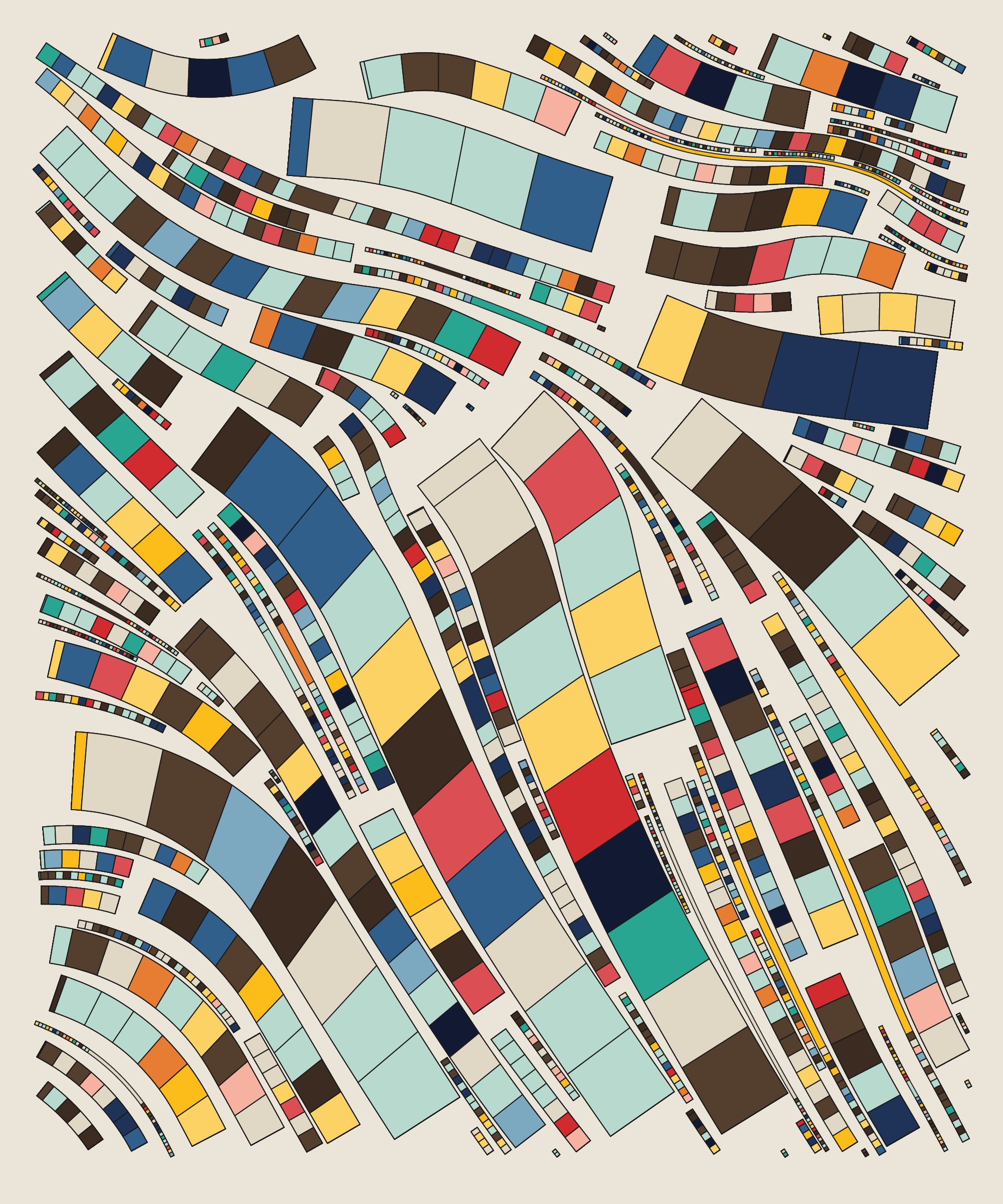 Art Blocks - Art Blocks v2 - Fidenza #382 - NFT # 78000382