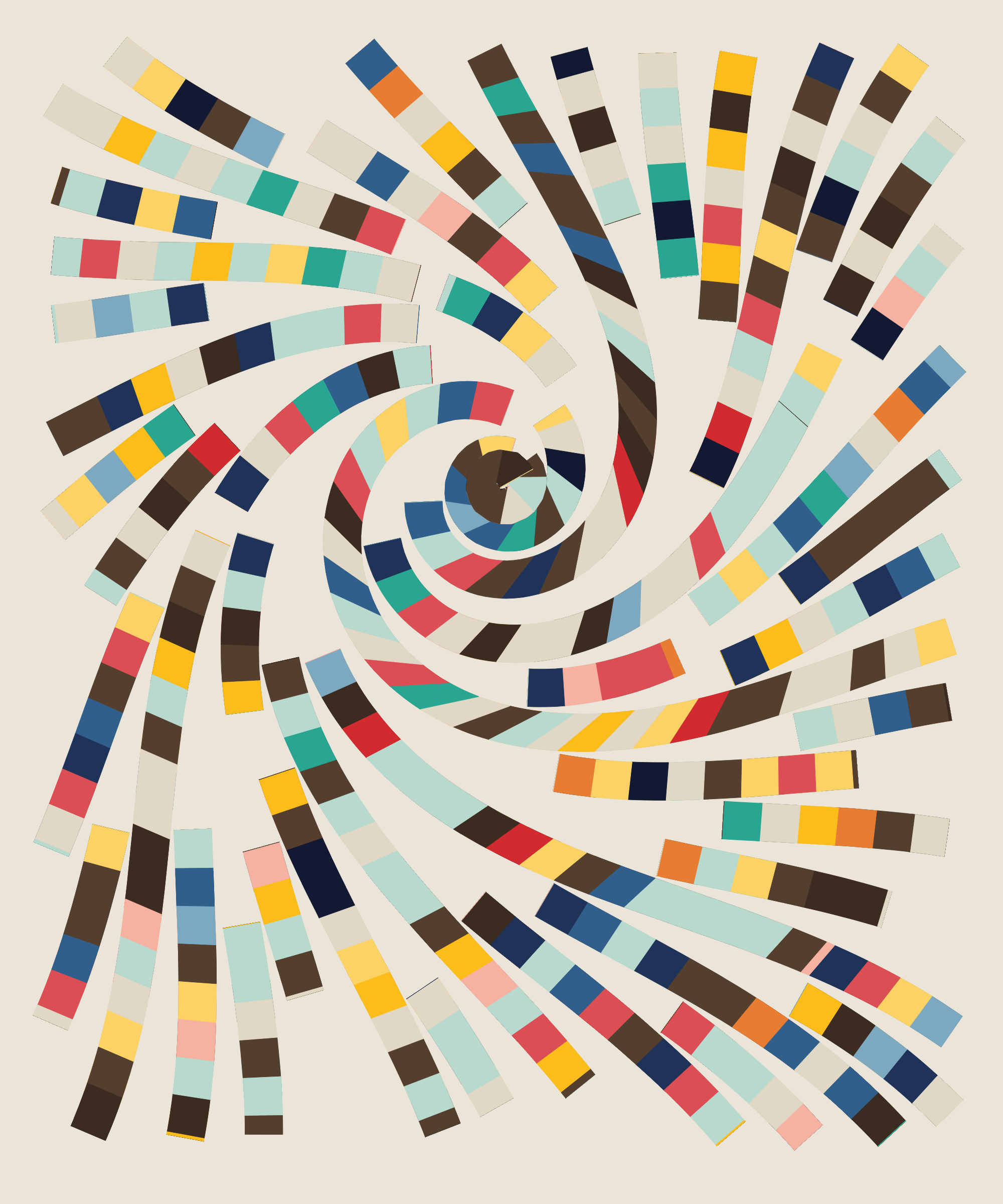 Art Blocks - Art Blocks v2 - Fidenza #395 - NFT # 78000395