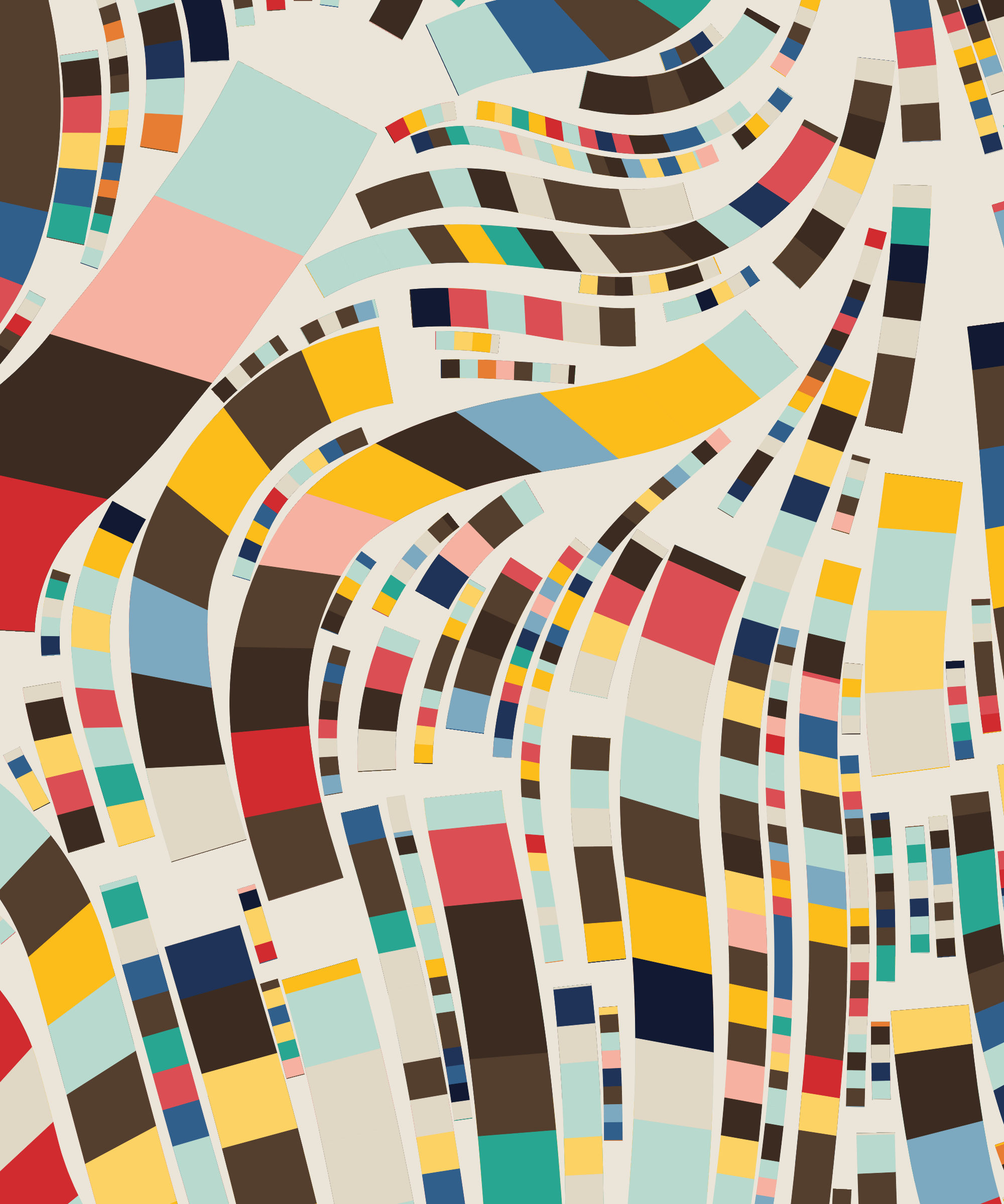 Art Blocks - Art Blocks v2 - Fidenza #401 - NFT # 78000401