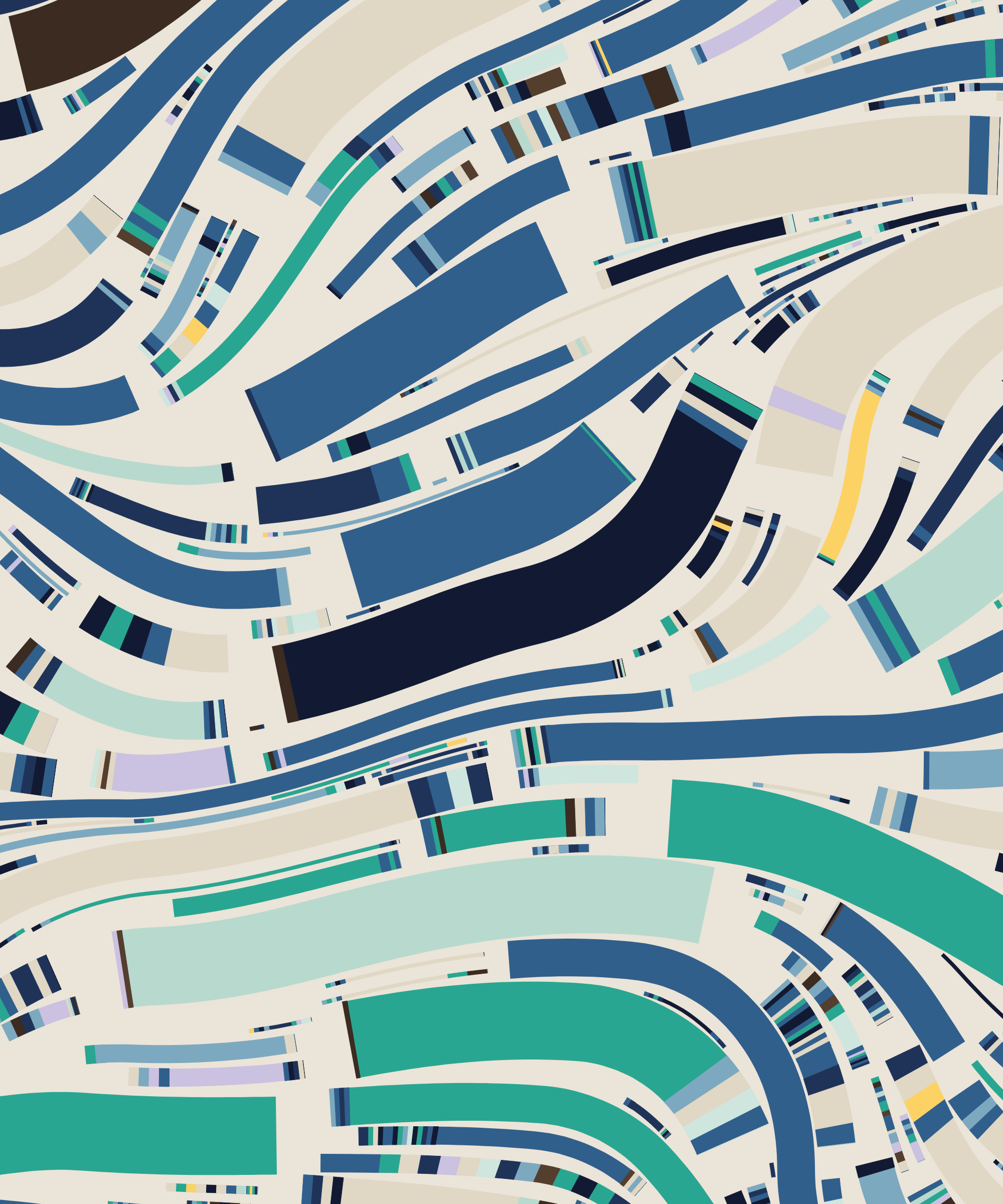 Art Blocks - Art Blocks v2 - Fidenza #411 - NFT # 78000411