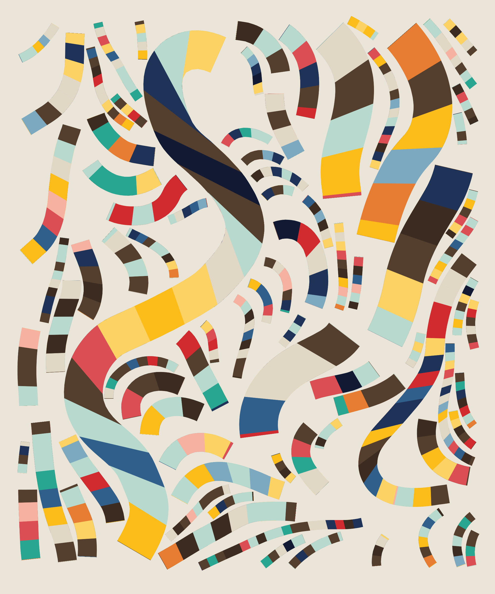 Art Blocks - Art Blocks v2 - Fidenza #417 - NFT # 78000417