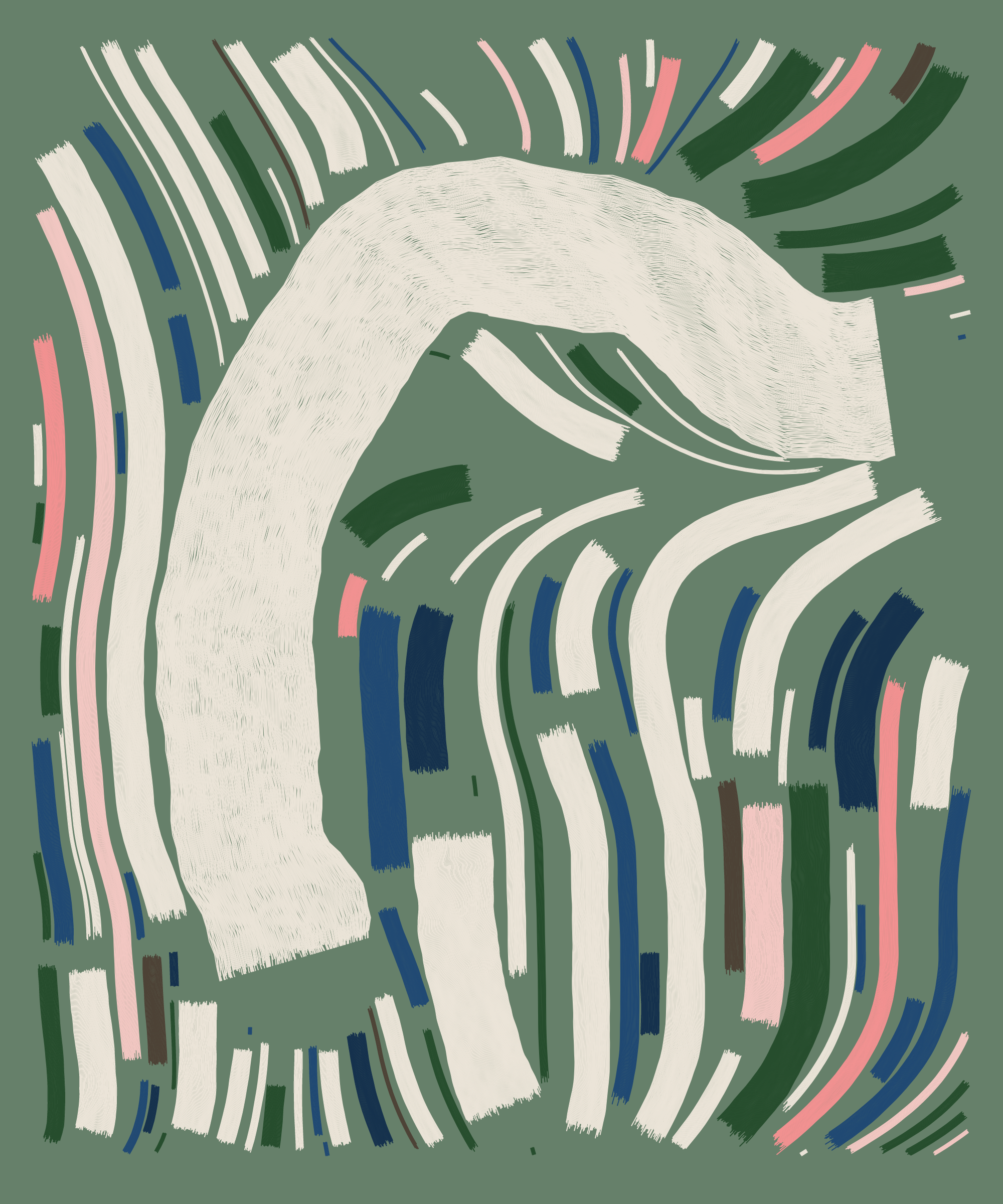 Art Blocks - Art Blocks v2 - Fidenza #418 - NFT # 78000418