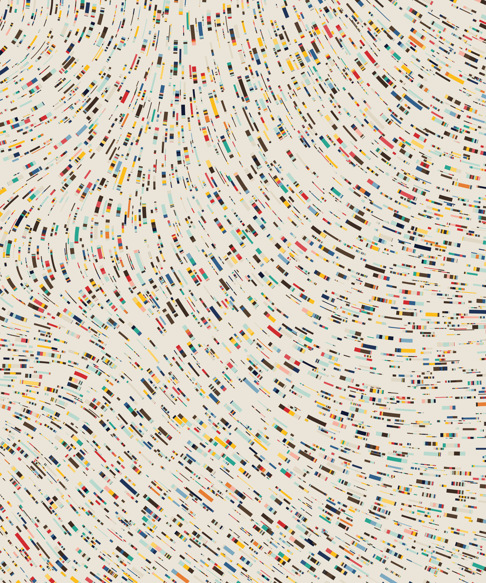 Art Blocks - Art Blocks v2 - Fidenza #429 - NFT # 78000429