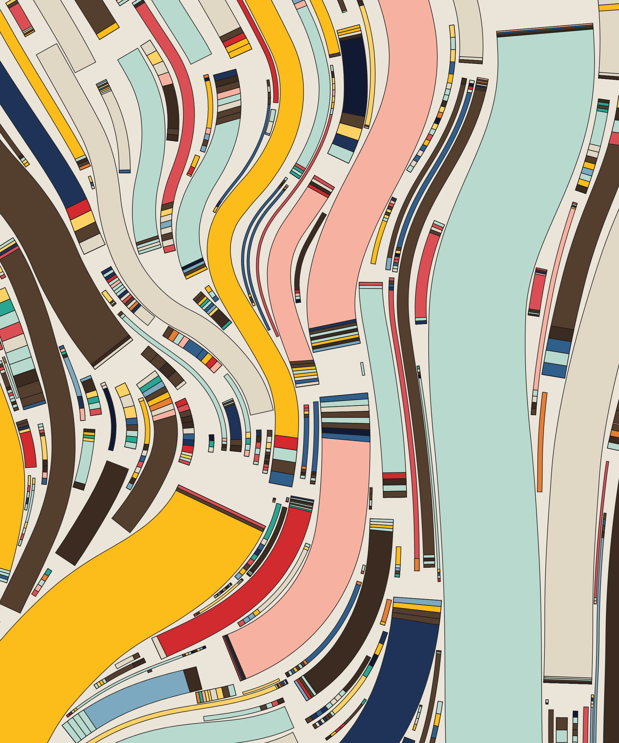 Art Blocks - Art Blocks v2 - Fidenza #442 - NFT # 78000442