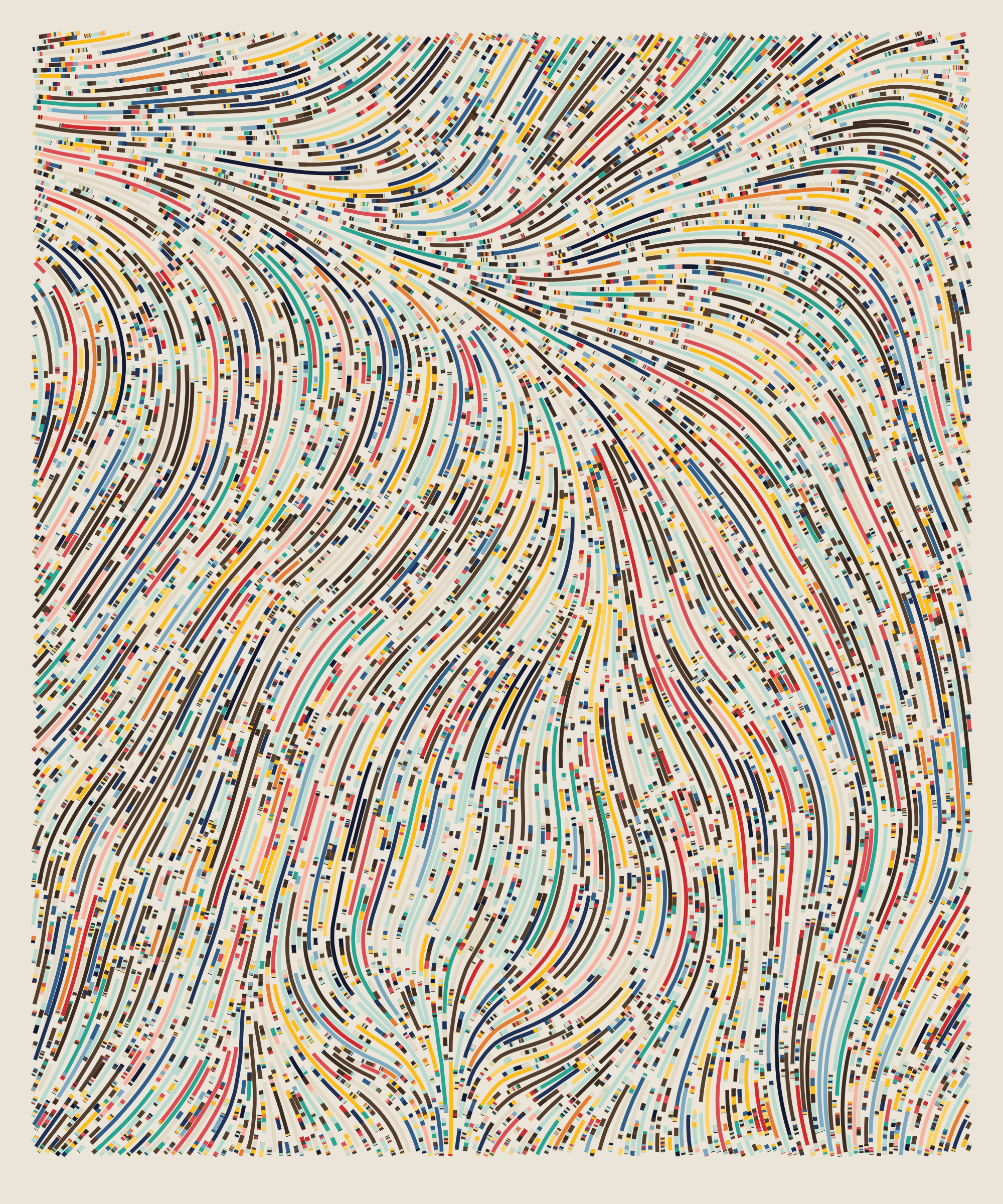 Art Blocks - Art Blocks v2 - Fidenza #460 - NFT # 78000460