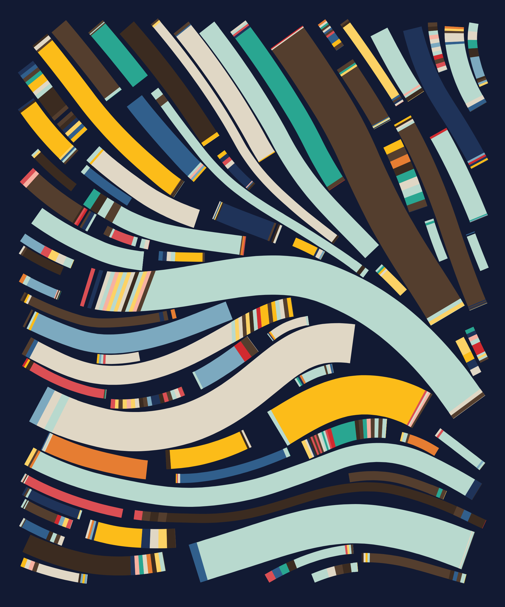 Art Blocks - Art Blocks v2 - Fidenza #463 - NFT # 78000463