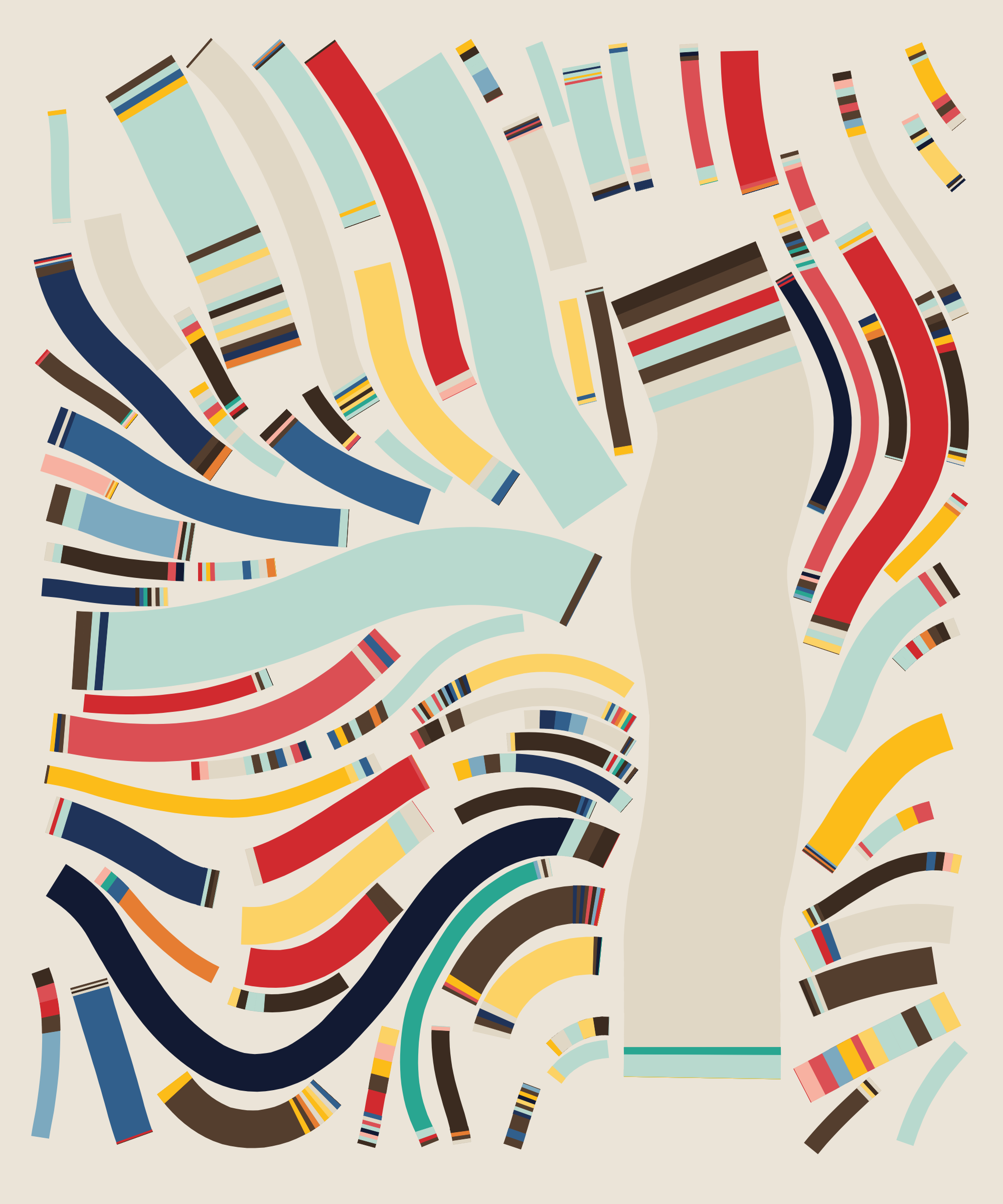 Art Blocks - Art Blocks v2 - Fidenza #468 - NFT # 78000468