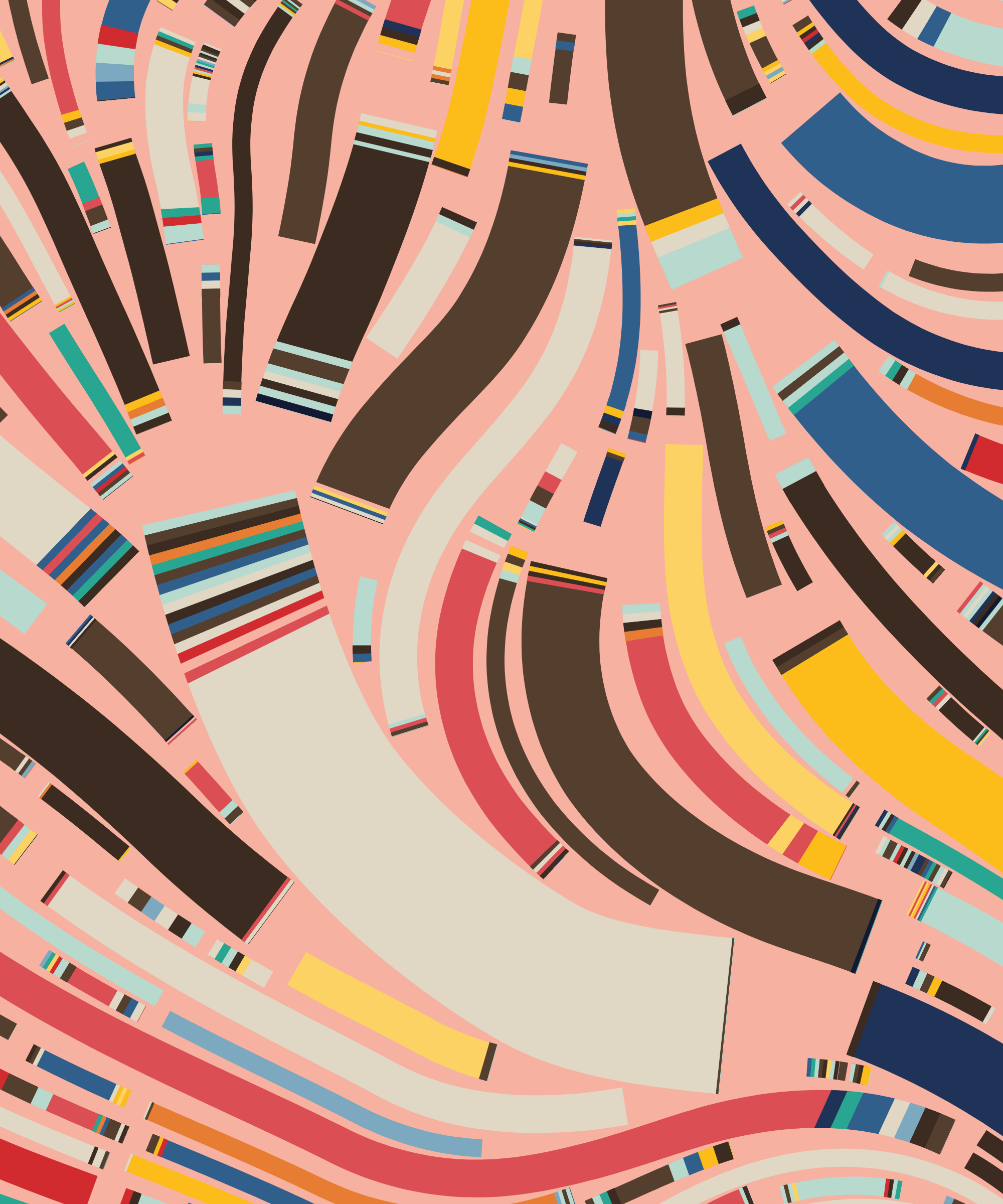 Art Blocks - Art Blocks v2 - Fidenza #482 - NFT # 78000482