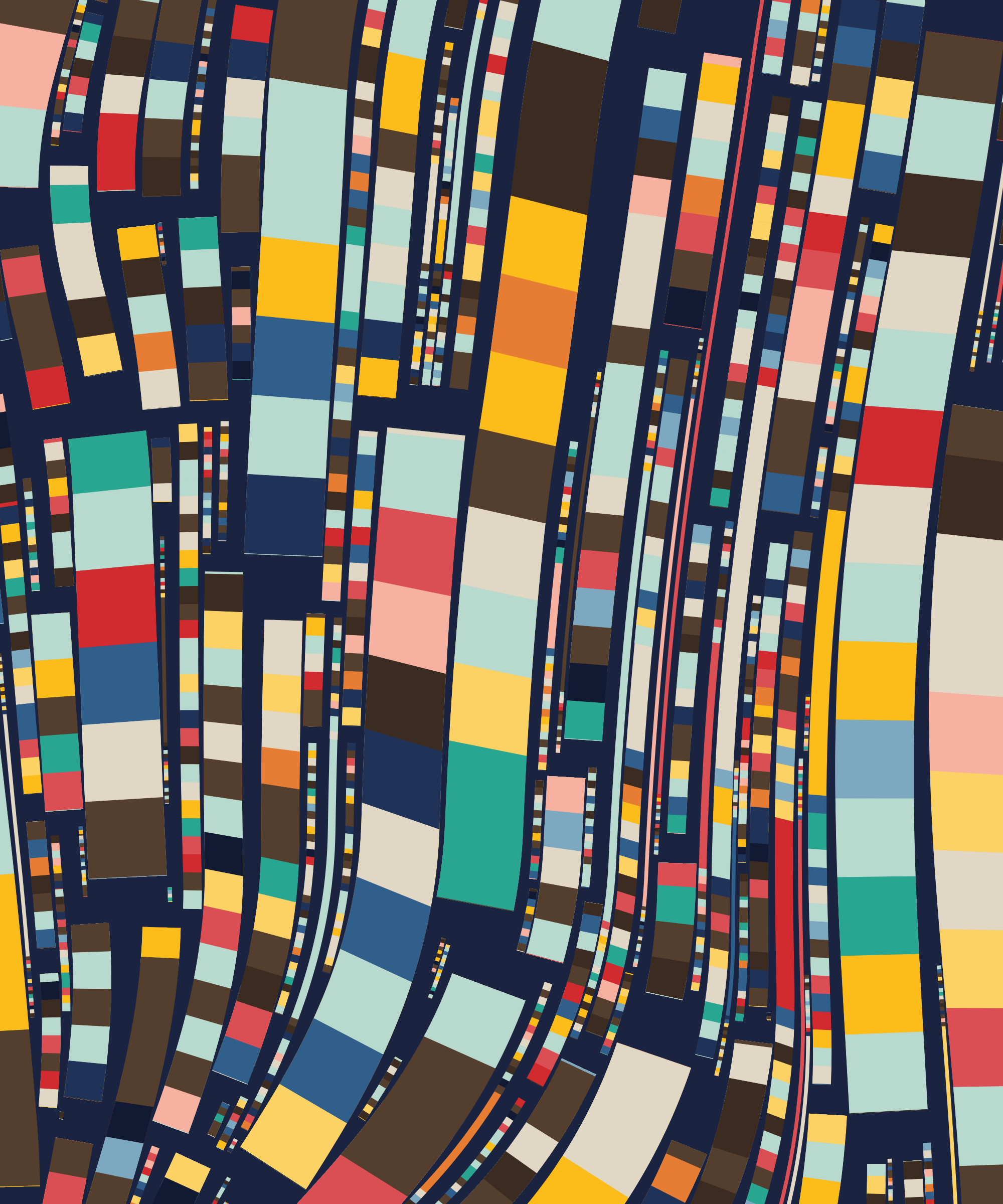 Art Blocks - Art Blocks v2 - Fidenza #484 - NFT # 78000484