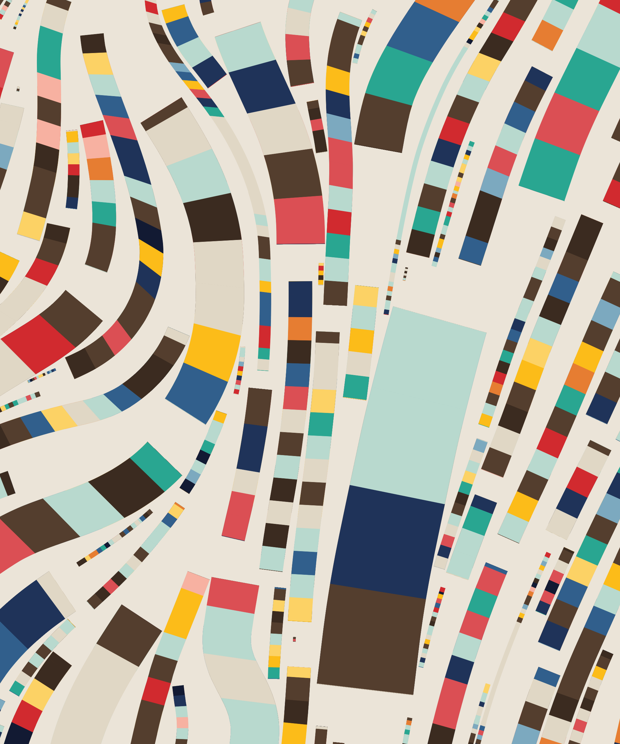 Art Blocks - Art Blocks v2 - Fidenza #487 - NFT # 78000487