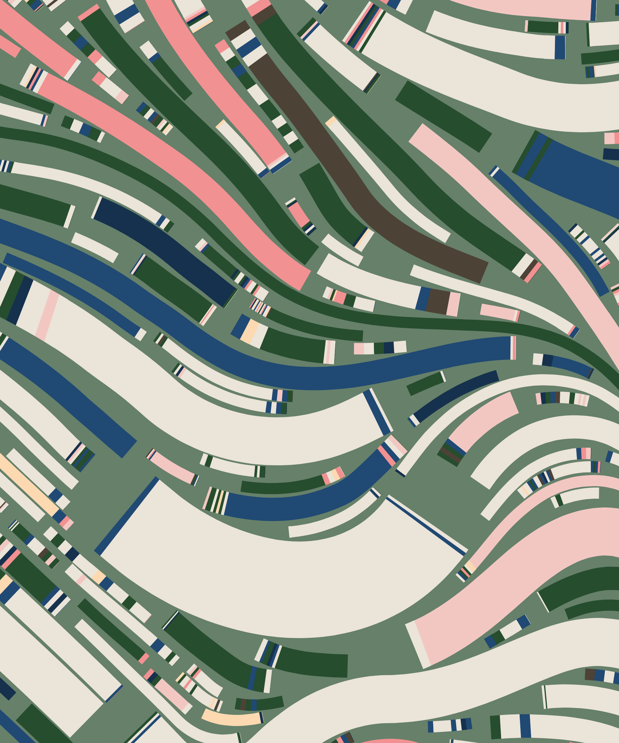 Art Blocks - Art Blocks v2 - Fidenza #491 - NFT # 78000491