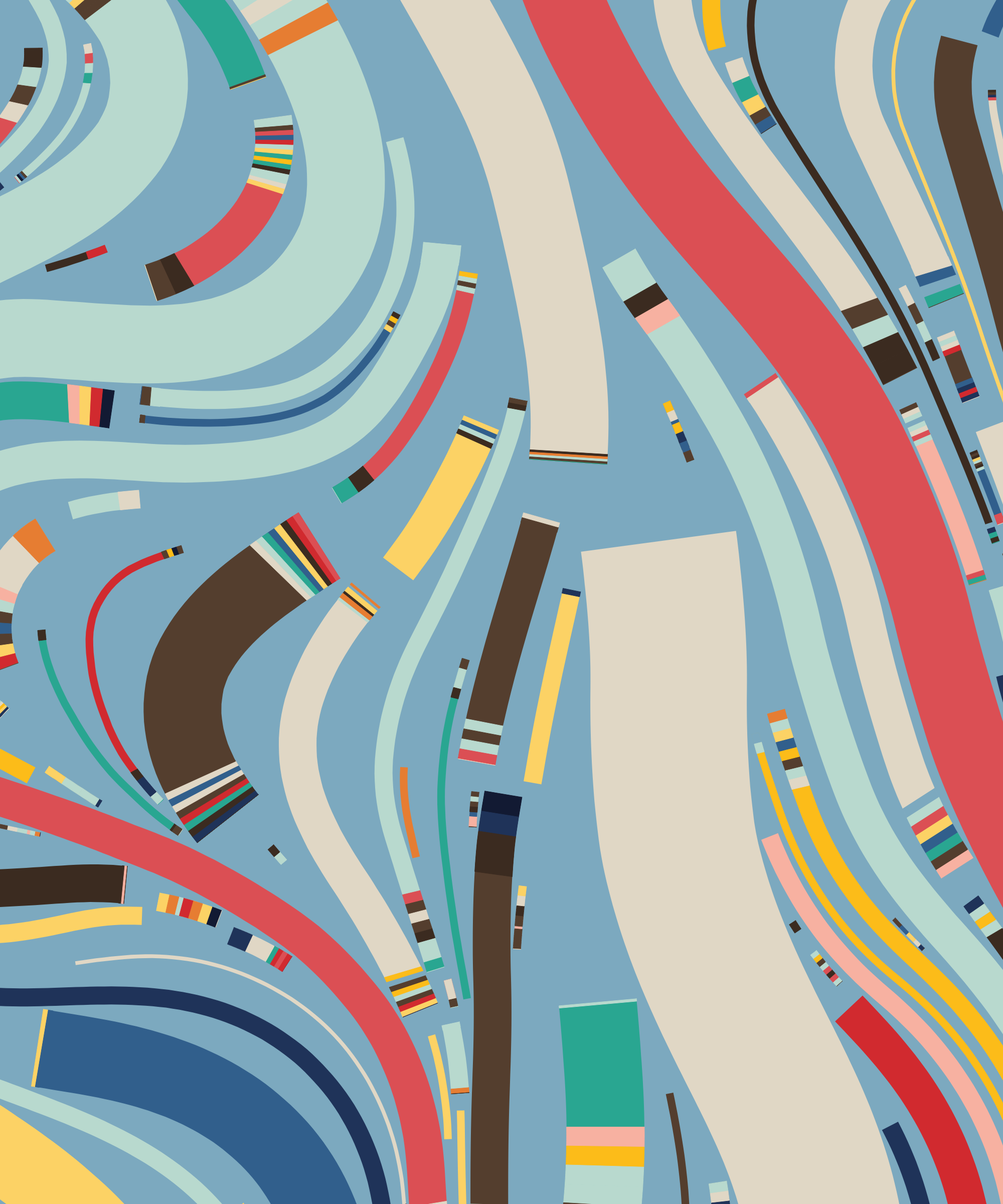 Art Blocks - Art Blocks v2 - Fidenza #492 - NFT # 78000492