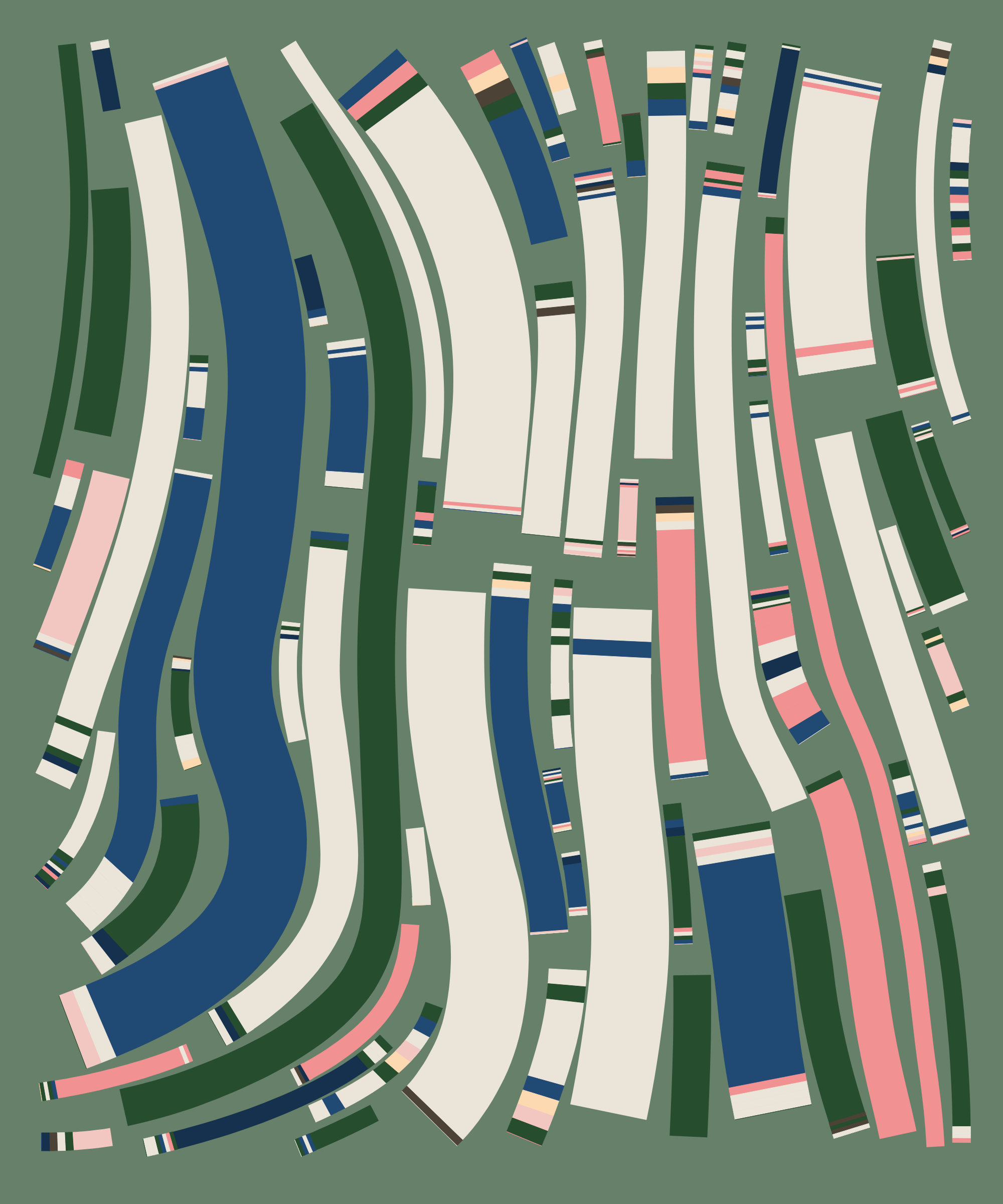 Art Blocks - Art Blocks v2 - Fidenza #494 - NFT # 78000494