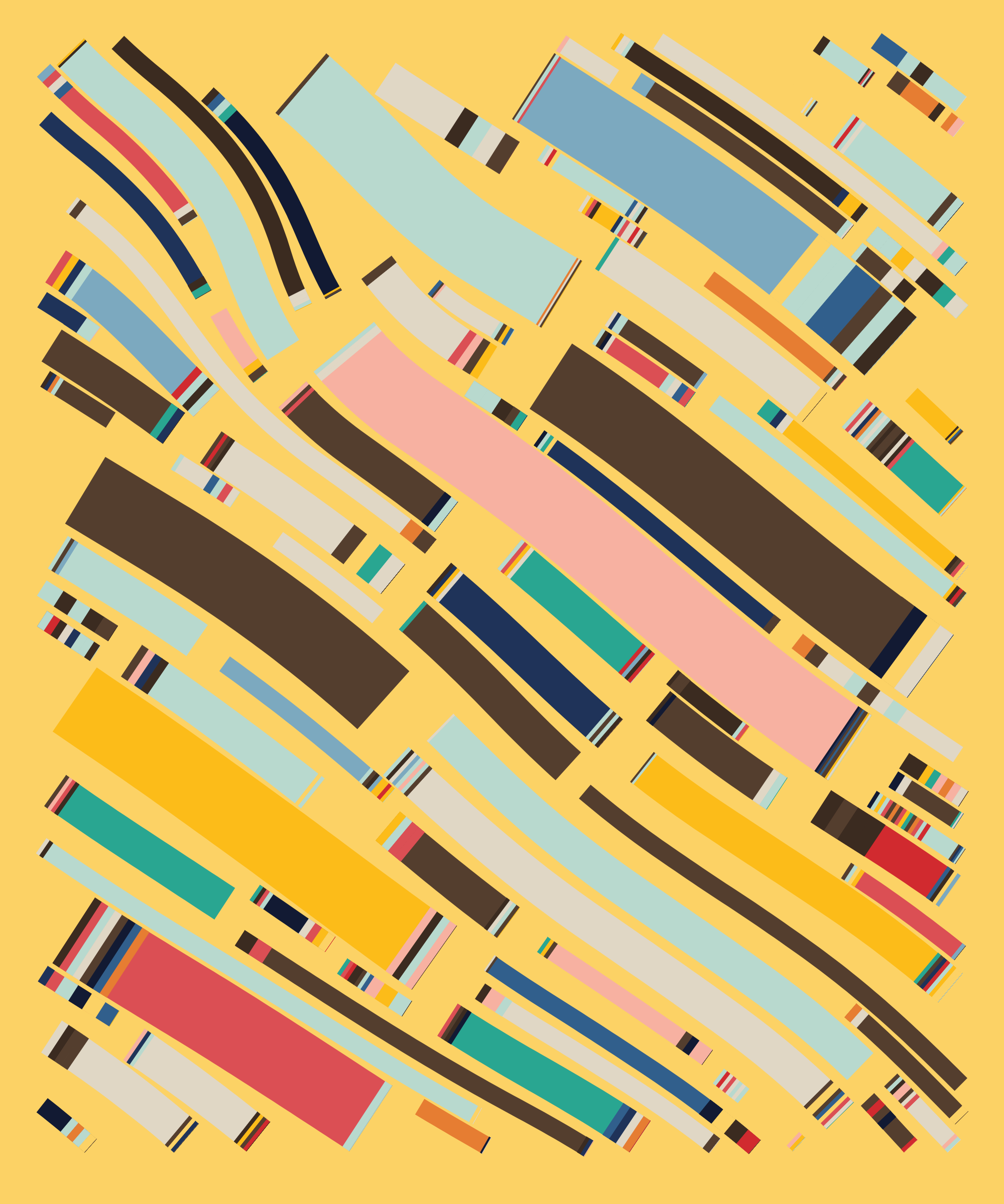 Art Blocks - Art Blocks v2 - Fidenza #497 - NFT # 78000497