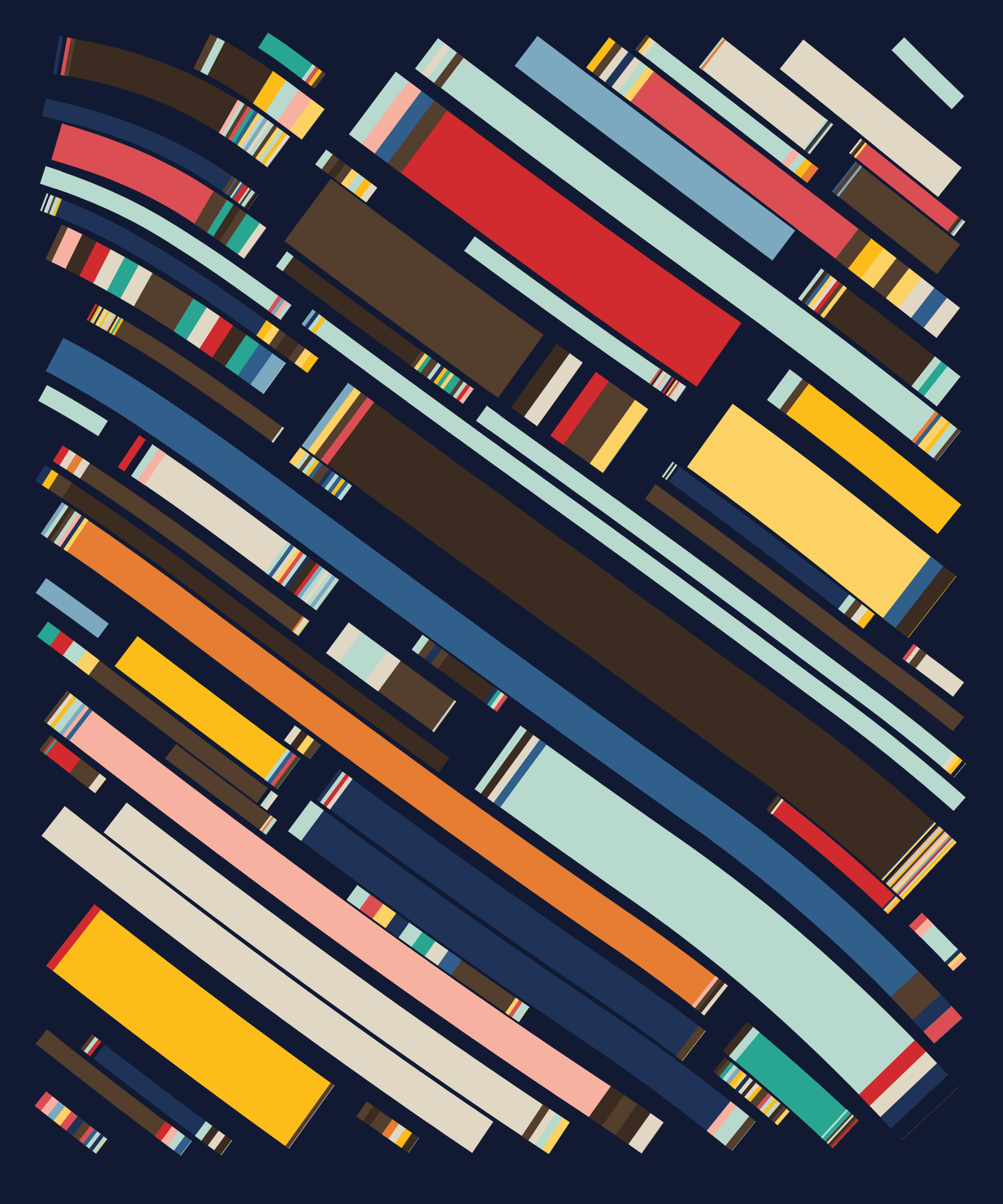 Art Blocks - Art Blocks v2 - Fidenza #511 - NFT # 78000511