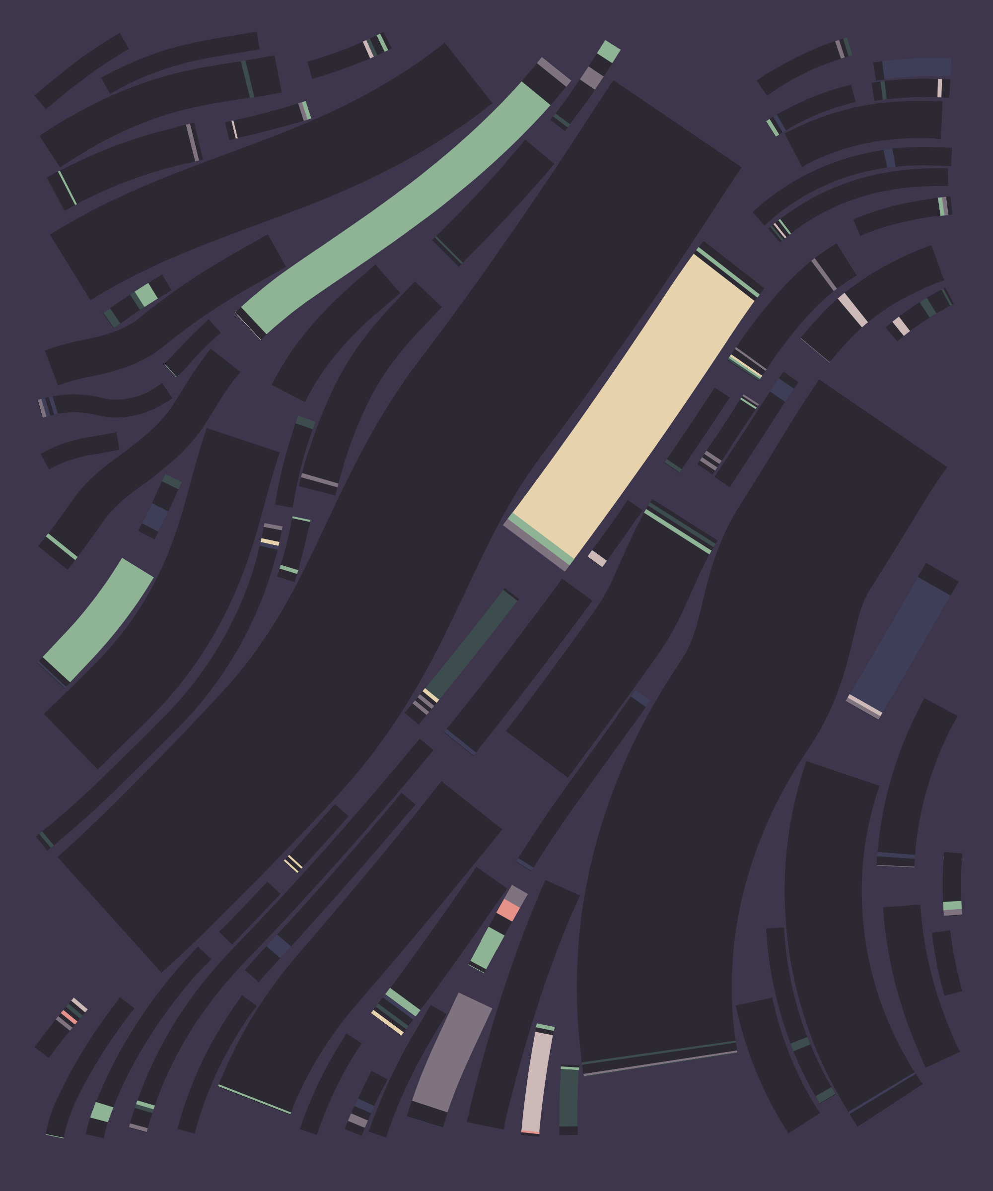 Art Blocks - Art Blocks v2 - Fidenza #518 - NFT # 78000518