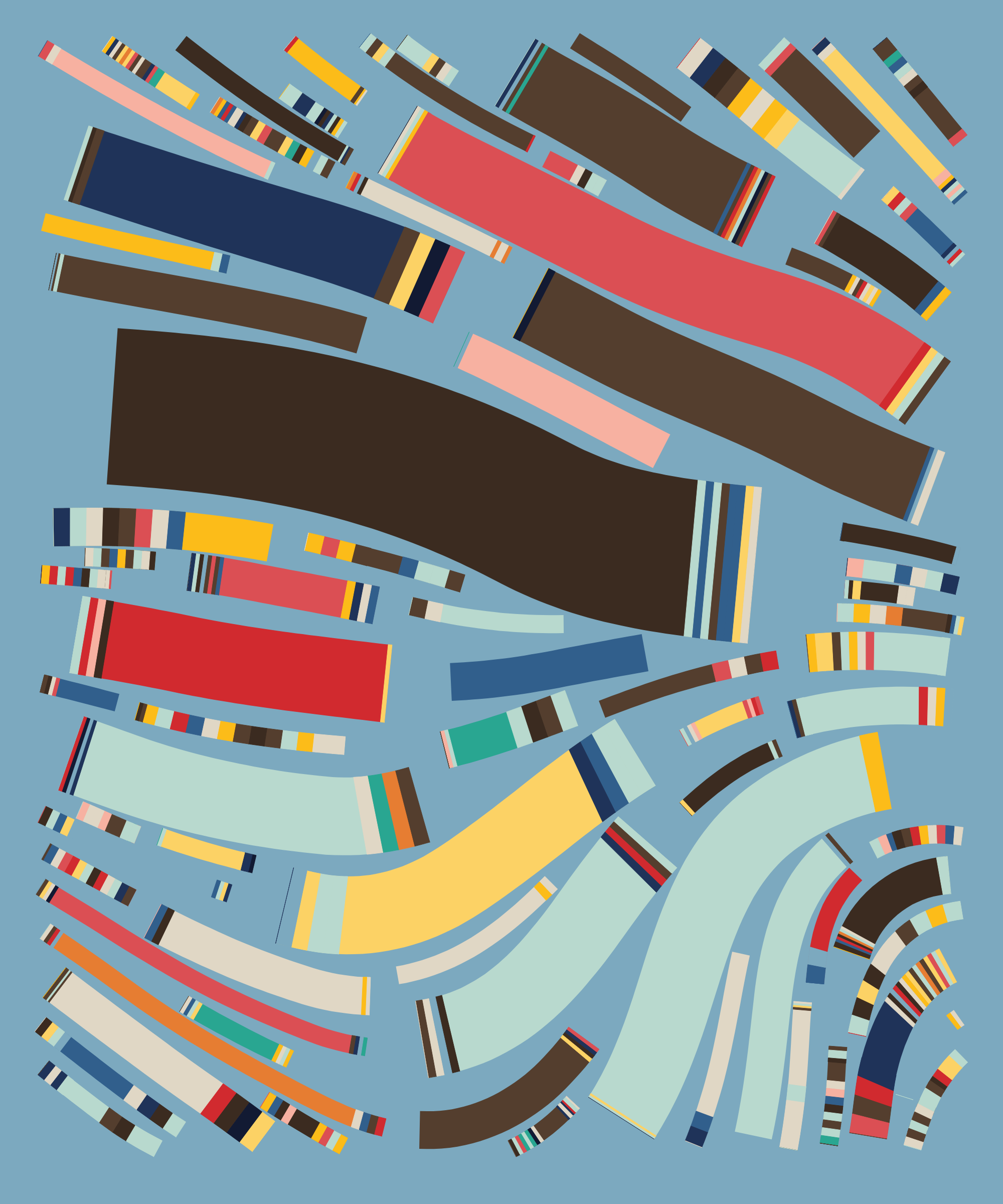 Art Blocks - Art Blocks v2 - Fidenza #519 - NFT # 78000519