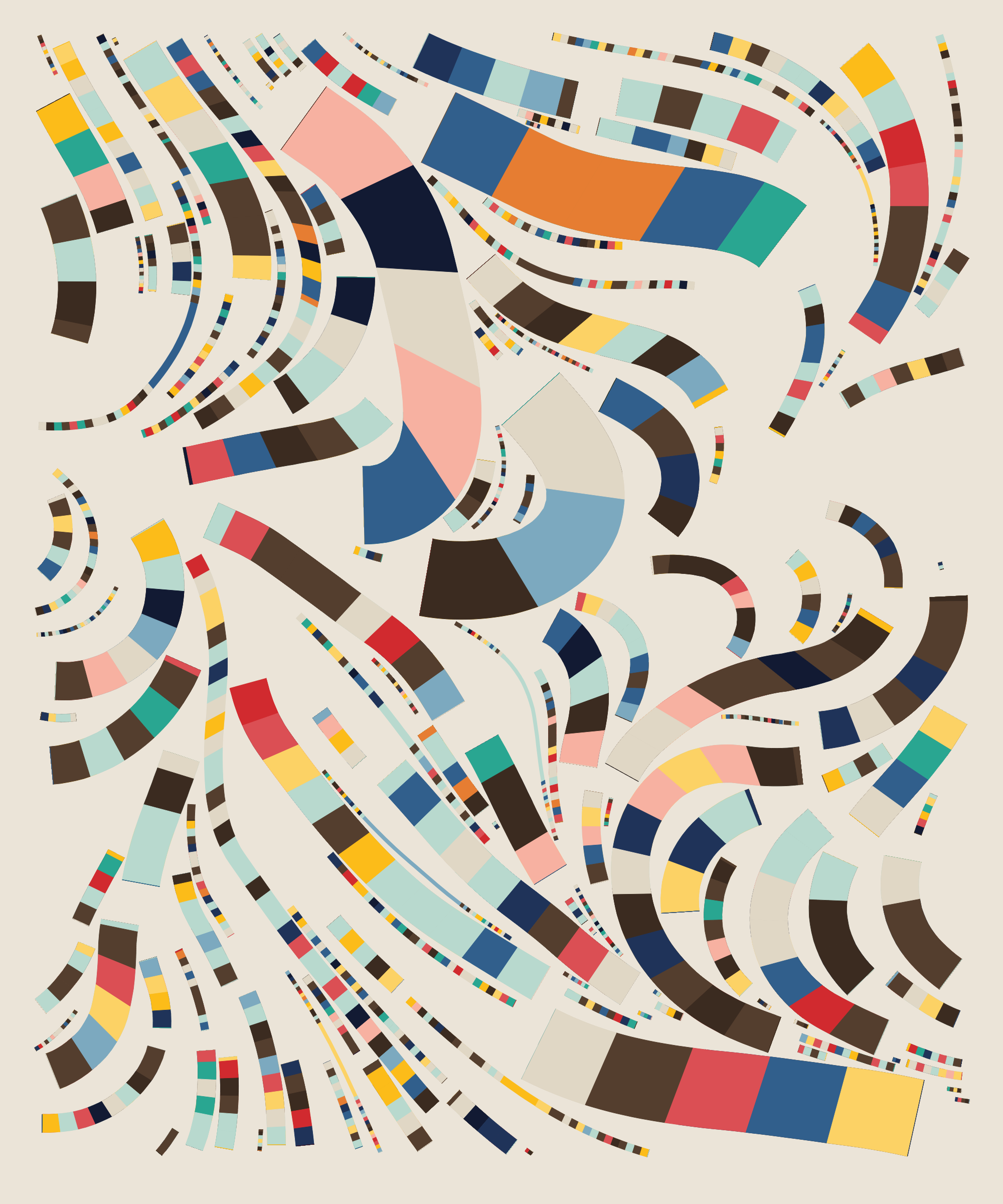 Art Blocks - Art Blocks v2 - Fidenza #523 - NFT # 78000523