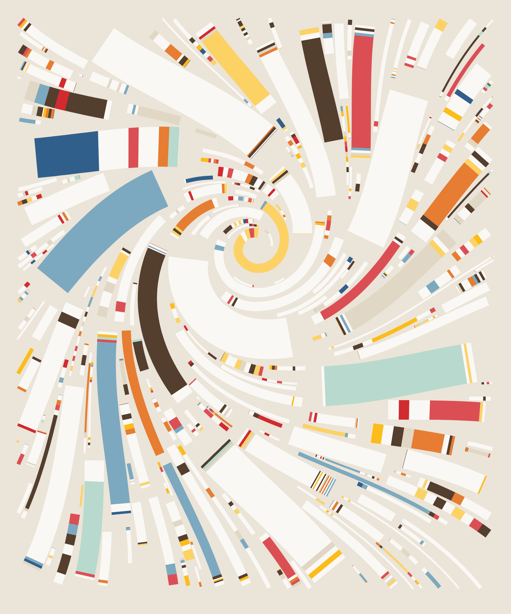 Art Blocks - Art Blocks v2 - Fidenza #537 - NFT # 78000537