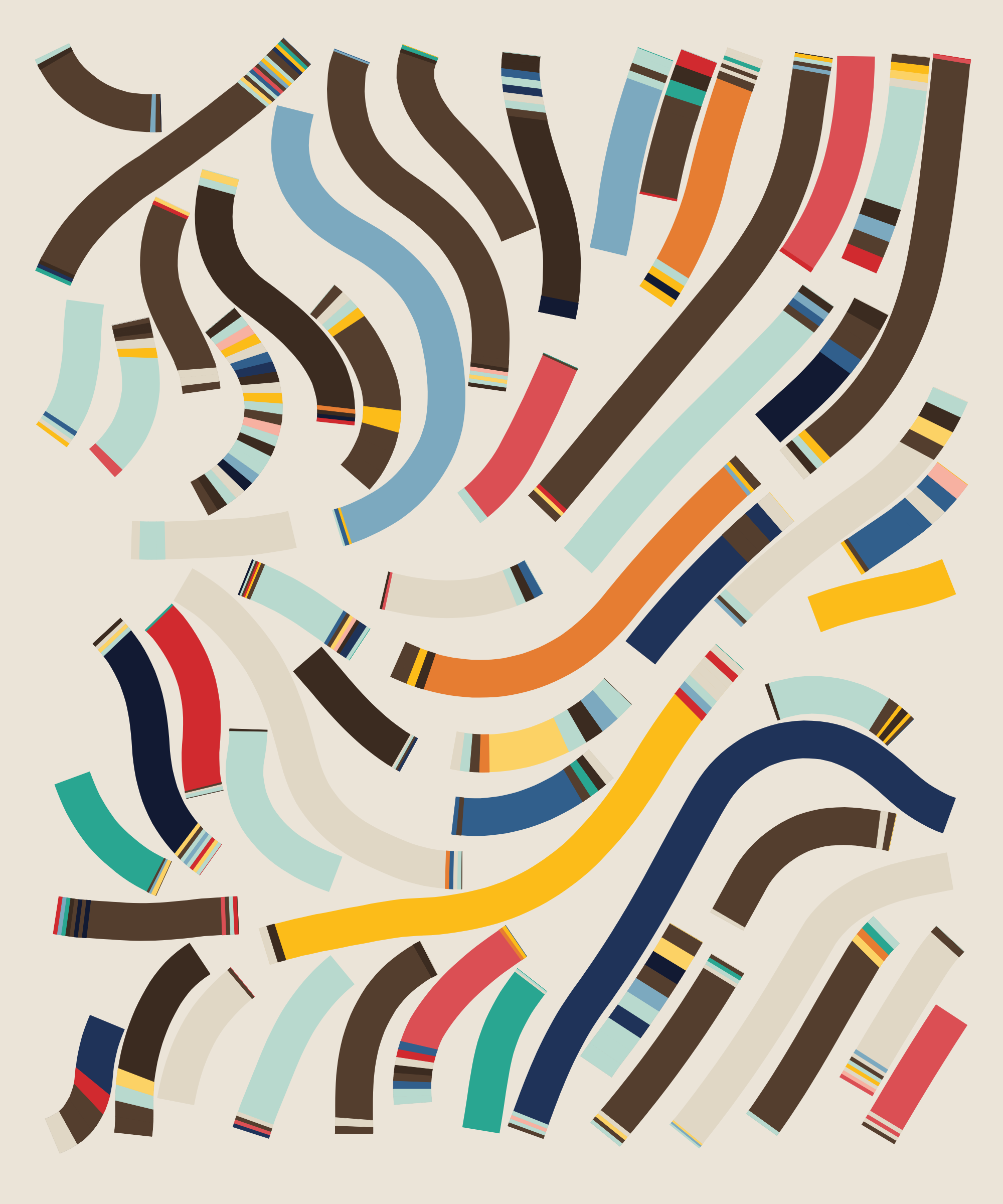 Art Blocks - Art Blocks v2 - Fidenza #542 - NFT # 78000542