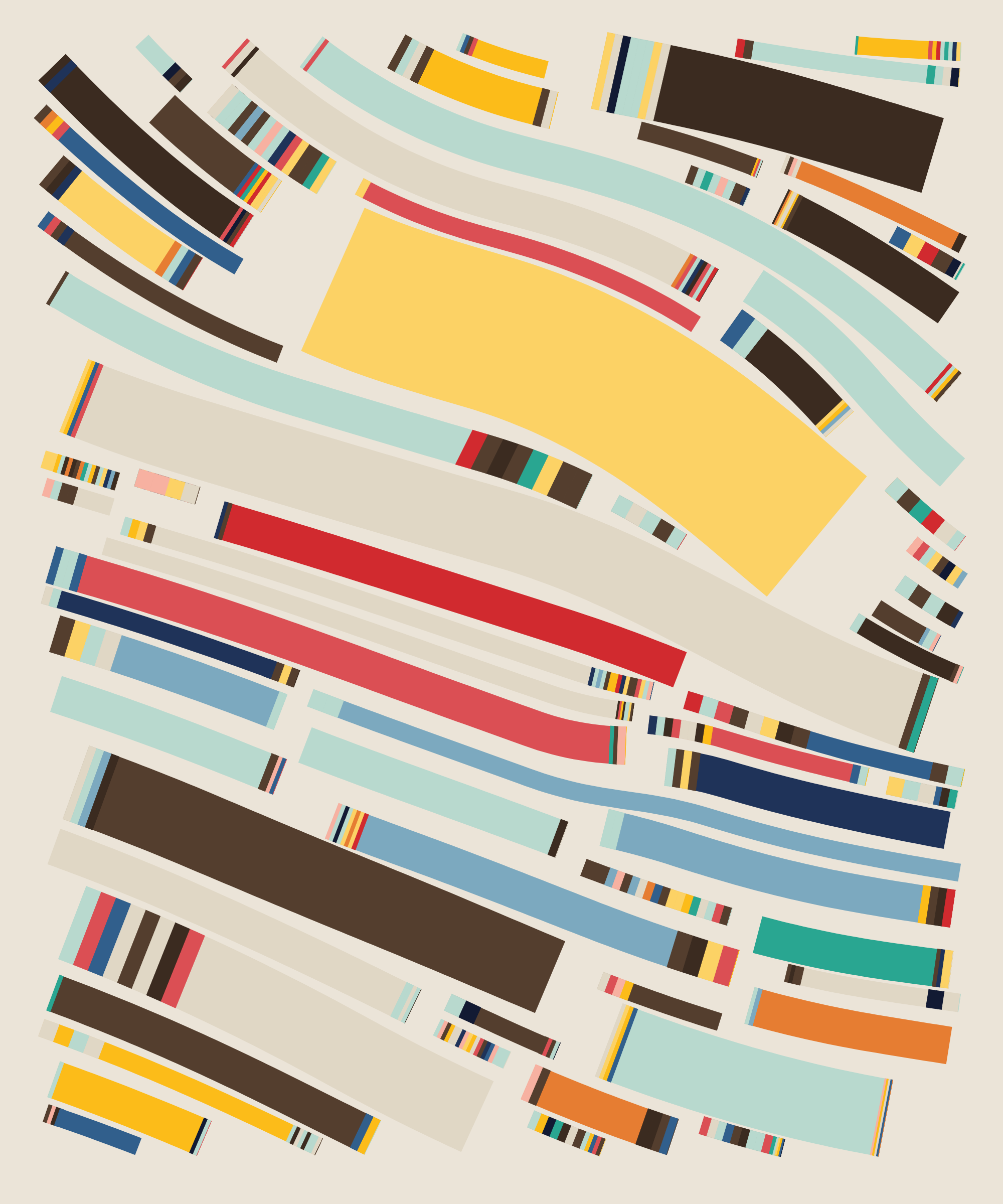 Art Blocks - Art Blocks v2 - Fidenza #551 - NFT # 78000551