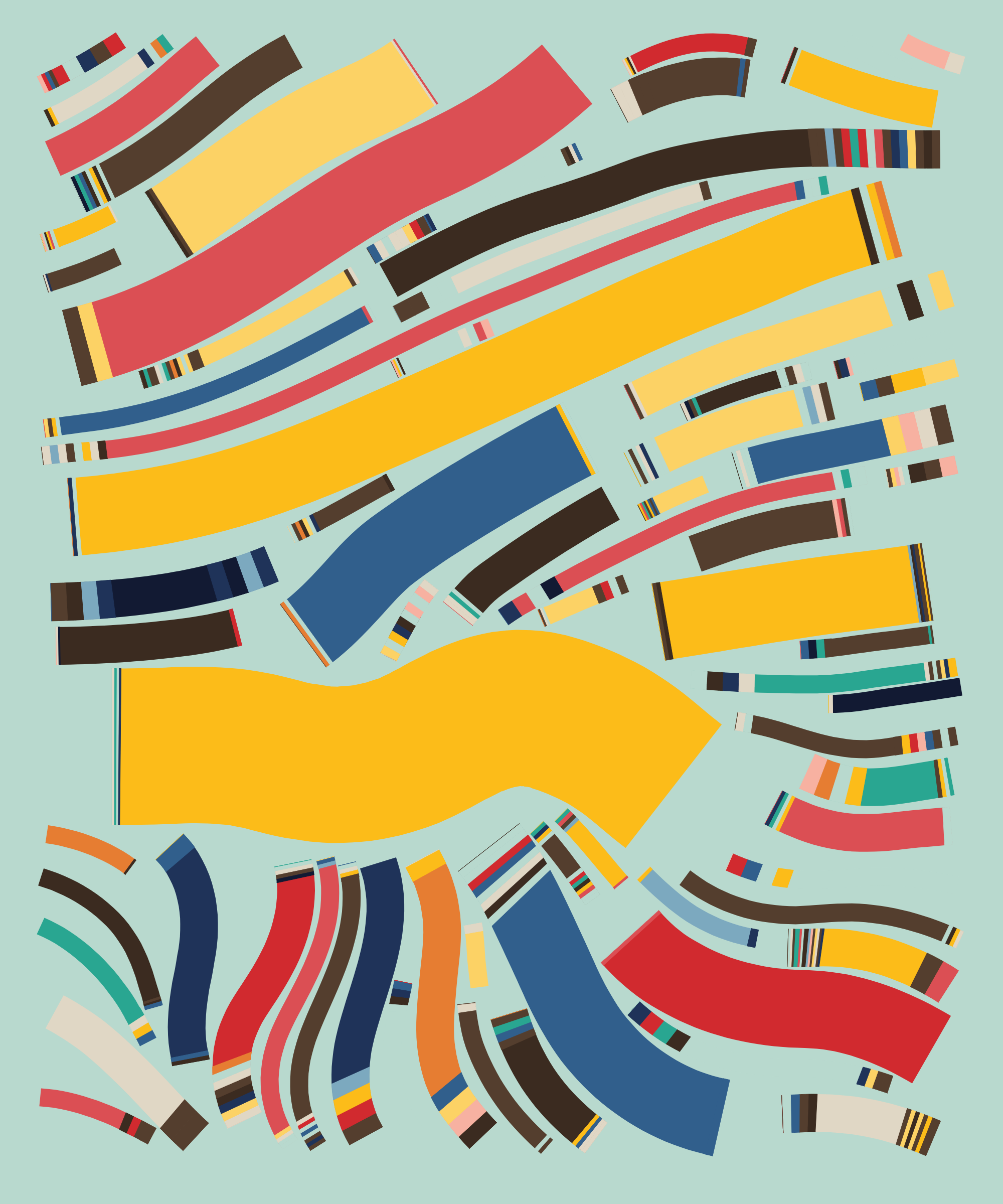 Art Blocks - Art Blocks v2 - Fidenza #578 - NFT # 78000578