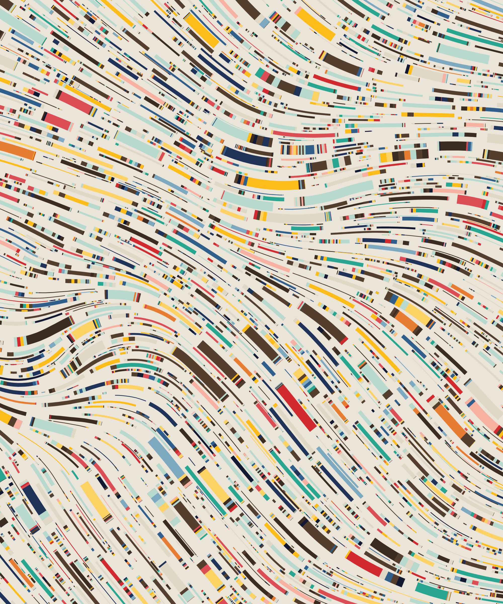 Art Blocks - Art Blocks v2 - Fidenza #591 - NFT # 78000591