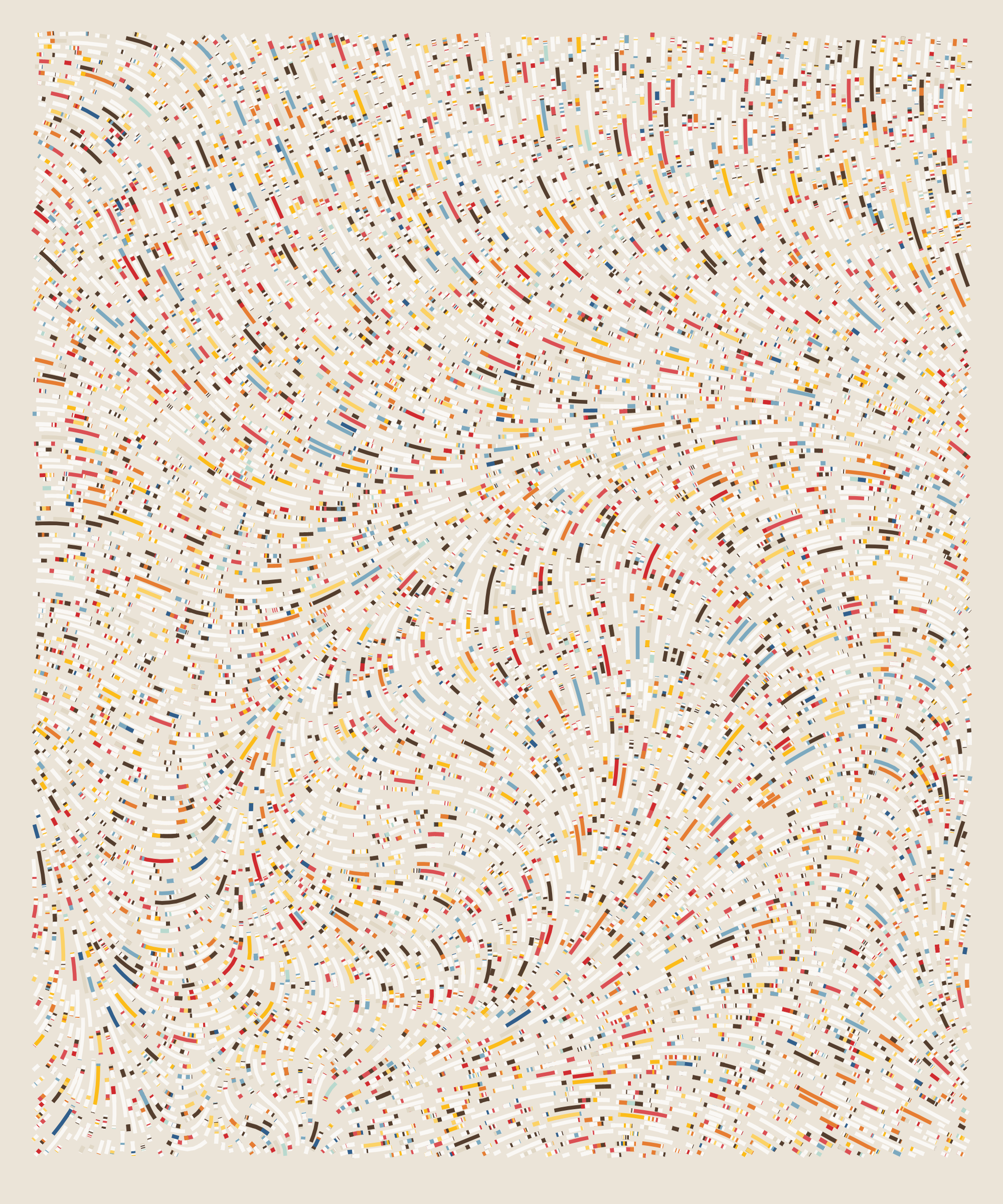 Art Blocks - Art Blocks v2 - Fidenza #595 - NFT # 78000595