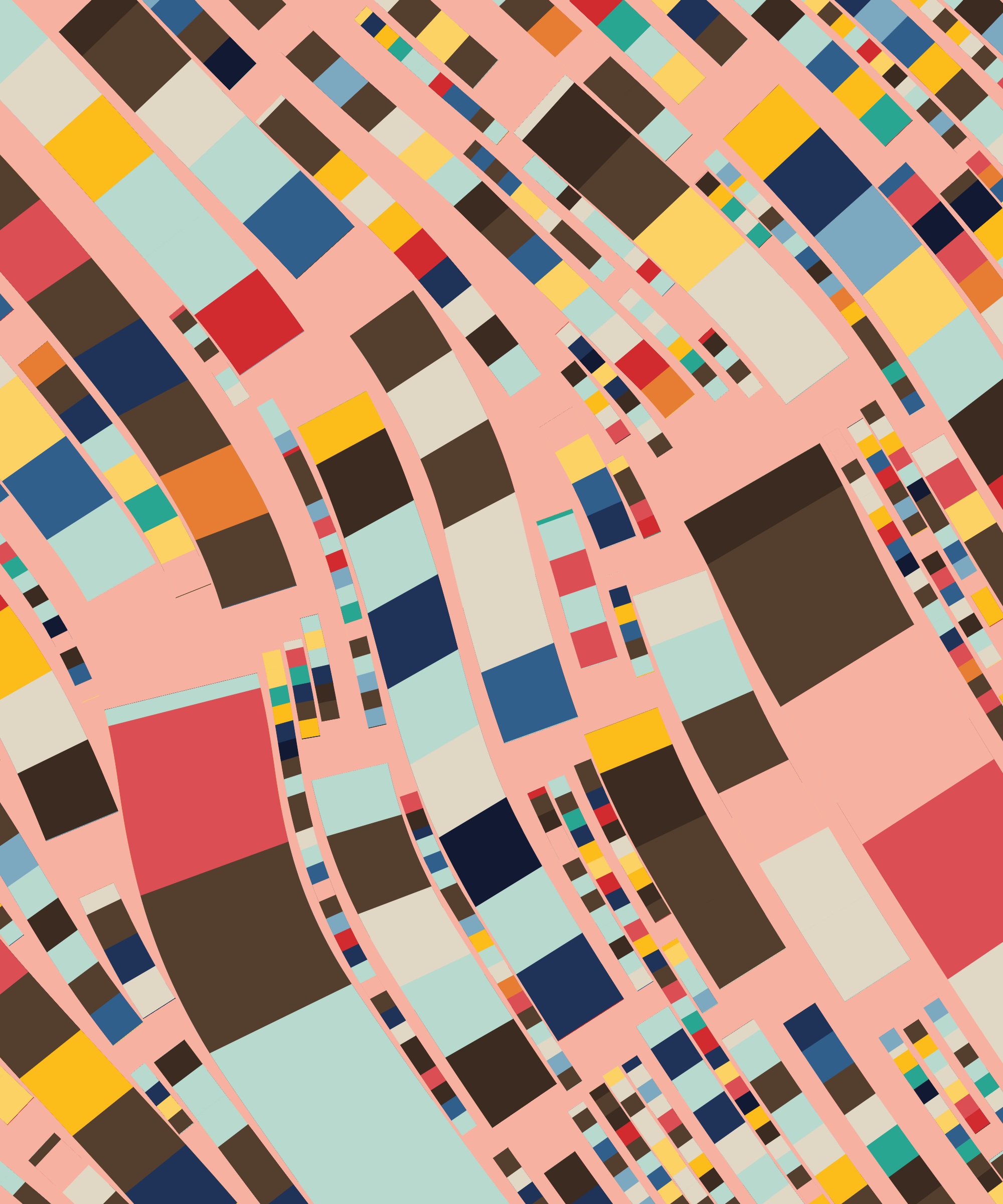 Art Blocks - Art Blocks v2 - Fidenza #604 - NFT # 78000604