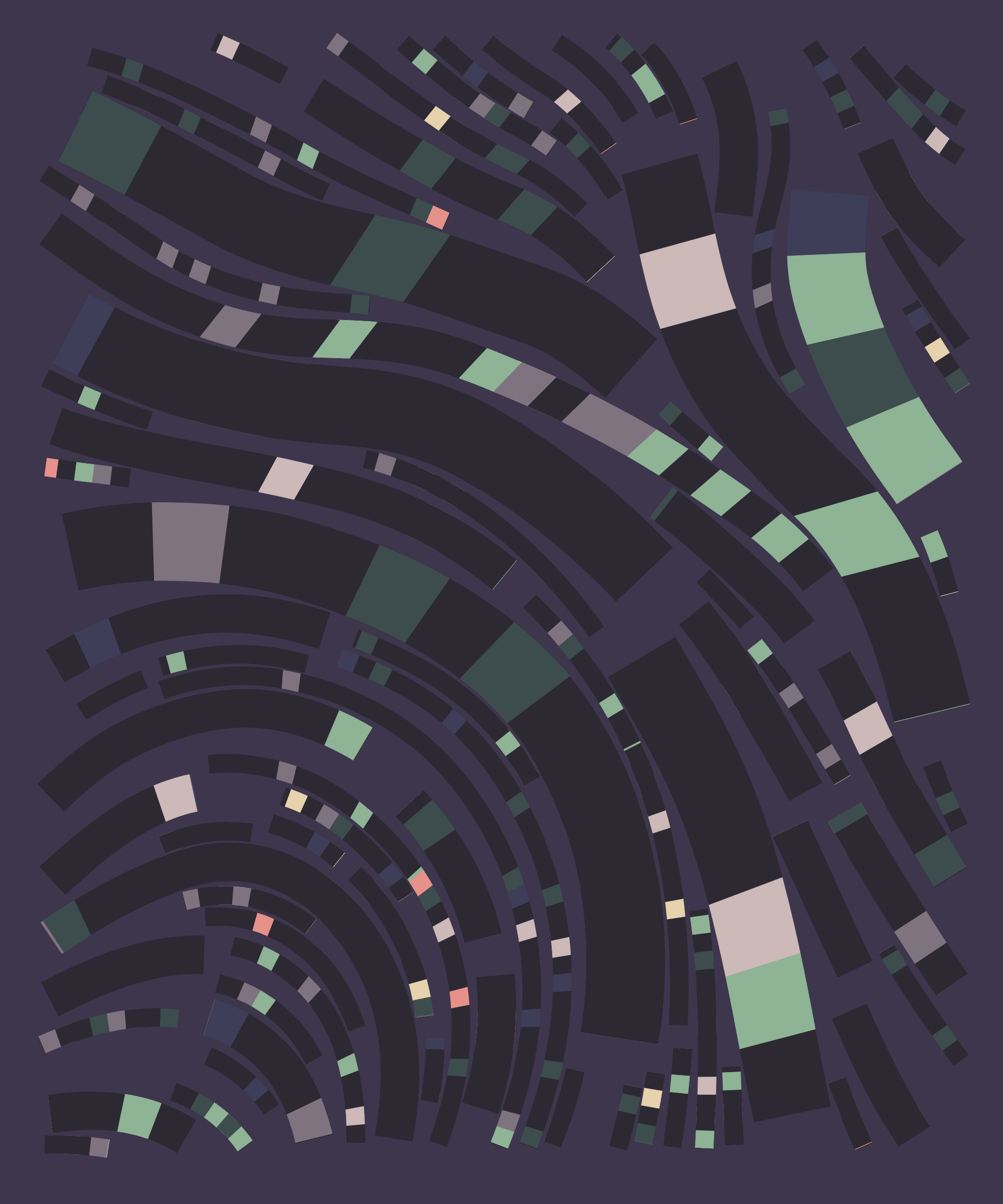 Art Blocks - Art Blocks v2 - Fidenza #617 - NFT # 78000617