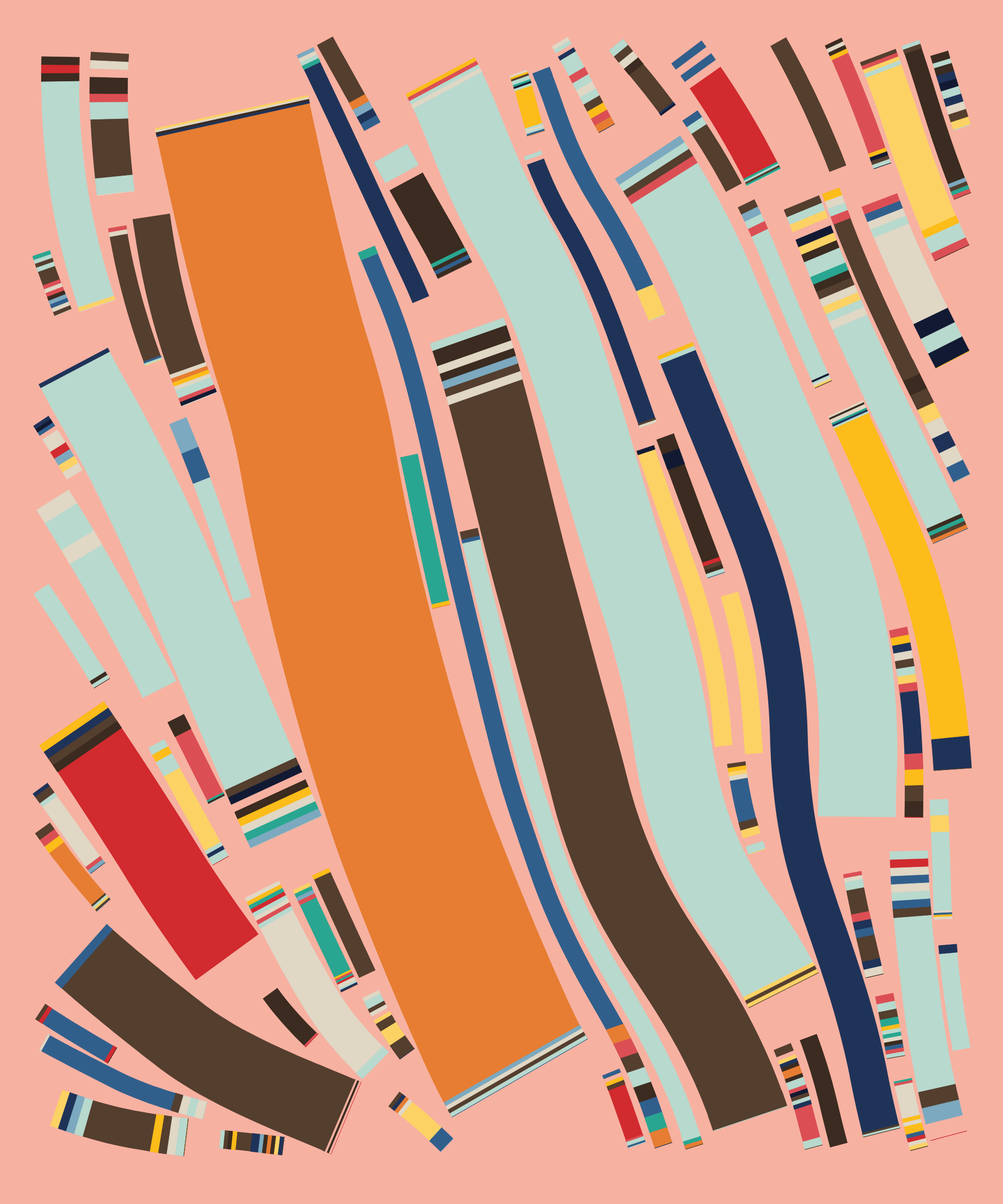 Art Blocks - Art Blocks v2 - Fidenza #652 - NFT # 78000652