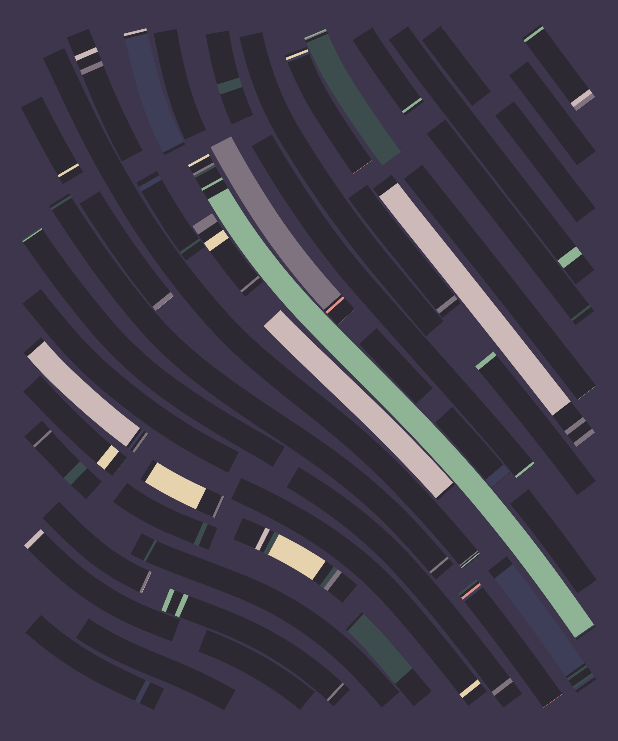 Art Blocks - Art Blocks v2 - Fidenza #657 - NFT # 78000657